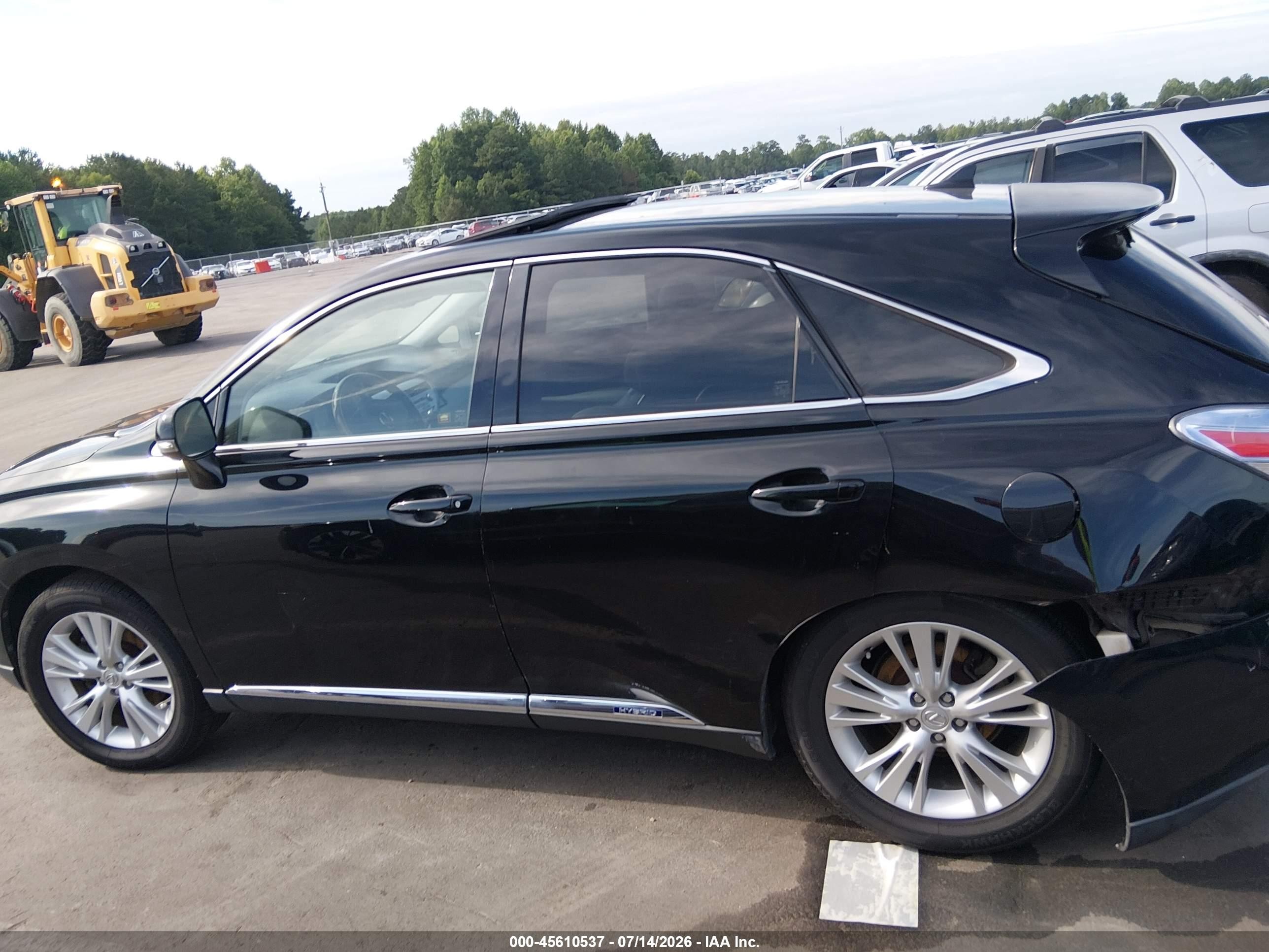 2010 Lexus Rx 450h   Black vin: JTJZB1BAXA2402950