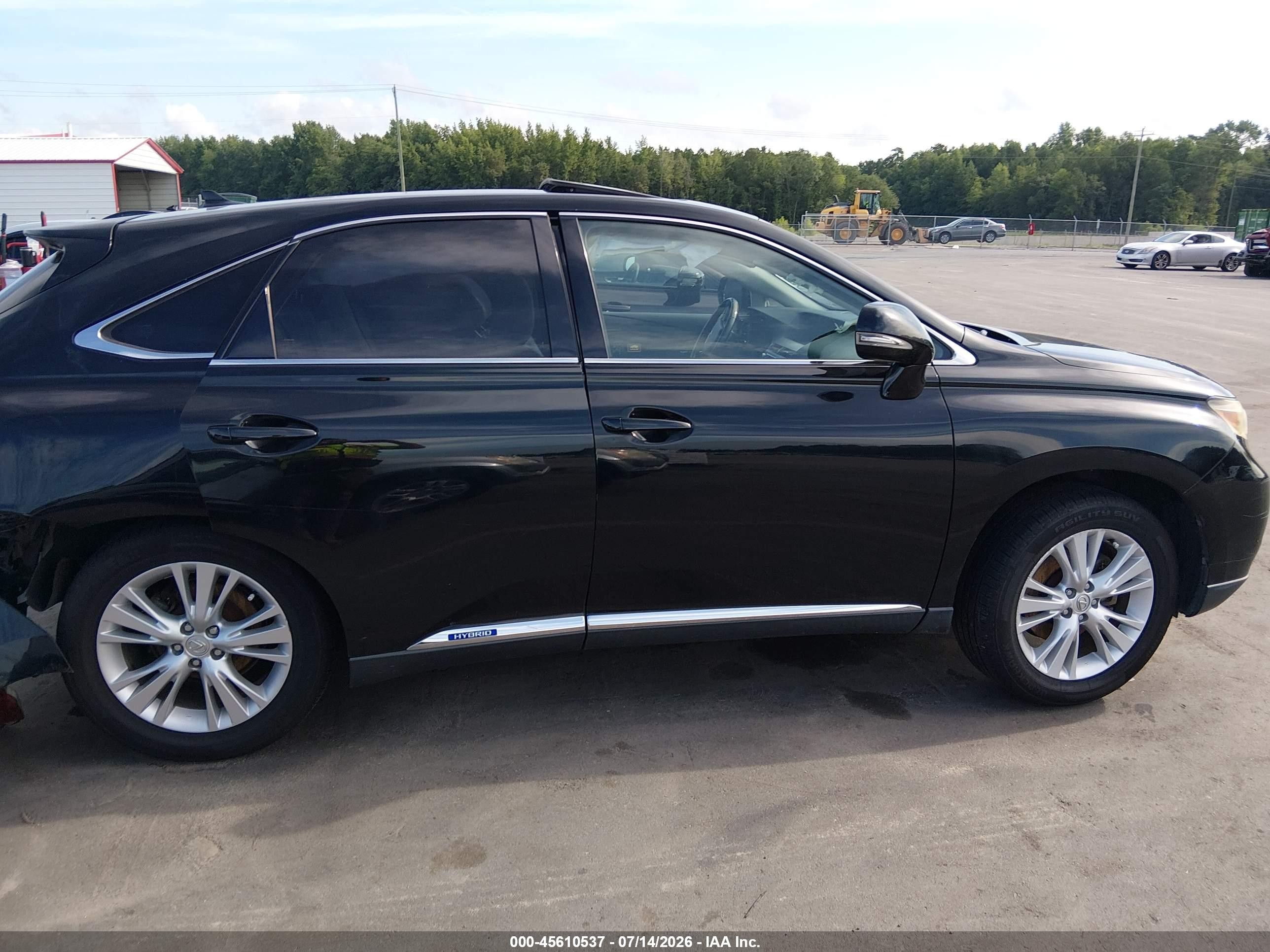 2010 Lexus Rx 450h   Black vin: JTJZB1BAXA2402950