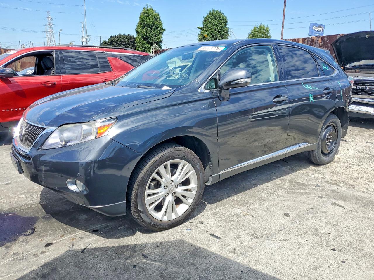 2011 Lexus Rx 450h Black vin: JTJZB1BAXB2004736