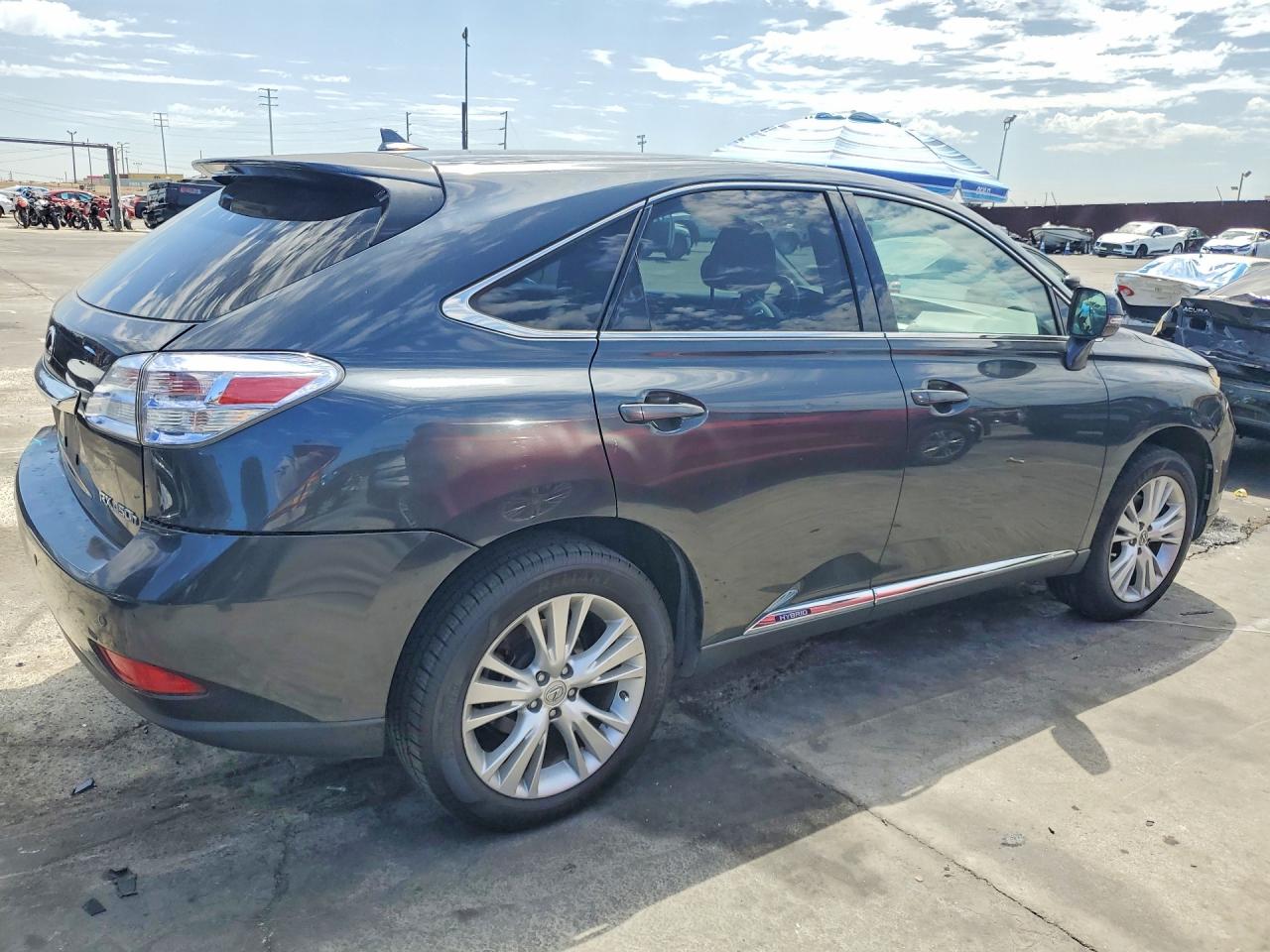 2011 Lexus Rx 450h Black vin: JTJZB1BAXB2004736