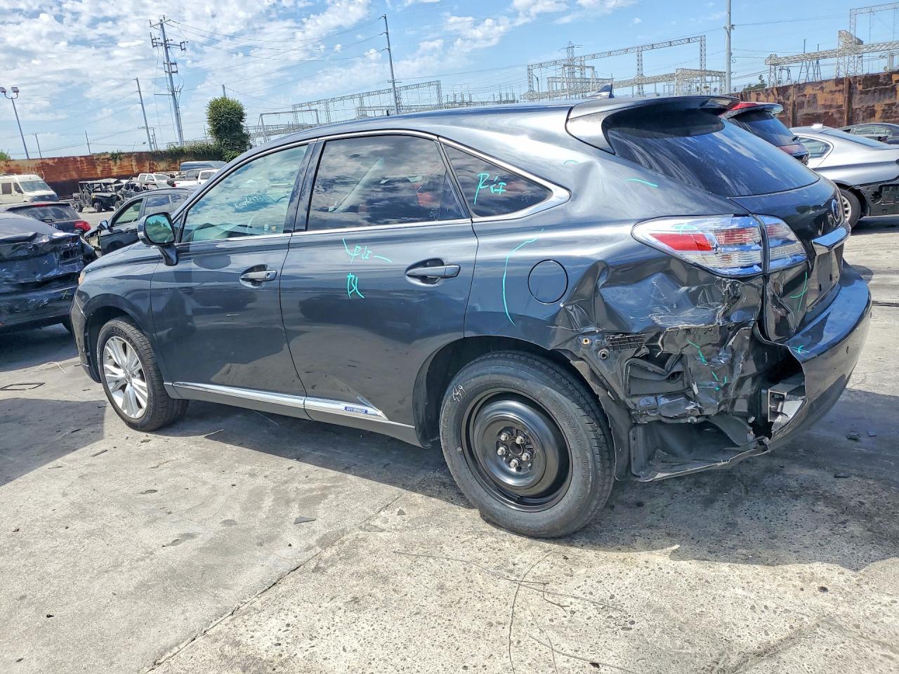 2011 Lexus Rx 450h Black vin: JTJZB1BAXB2004736