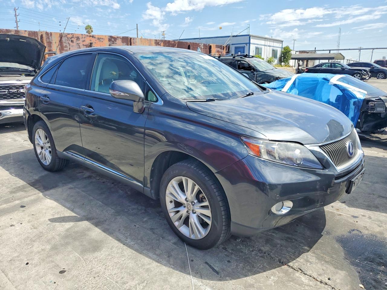 2011 Lexus Rx 450h Black vin: JTJZB1BAXB2004736