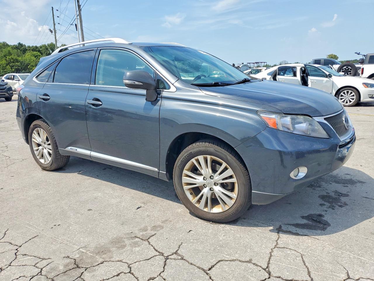 2011 Lexus Rx 450h Gray vin: JTJZB1BAXB2405137