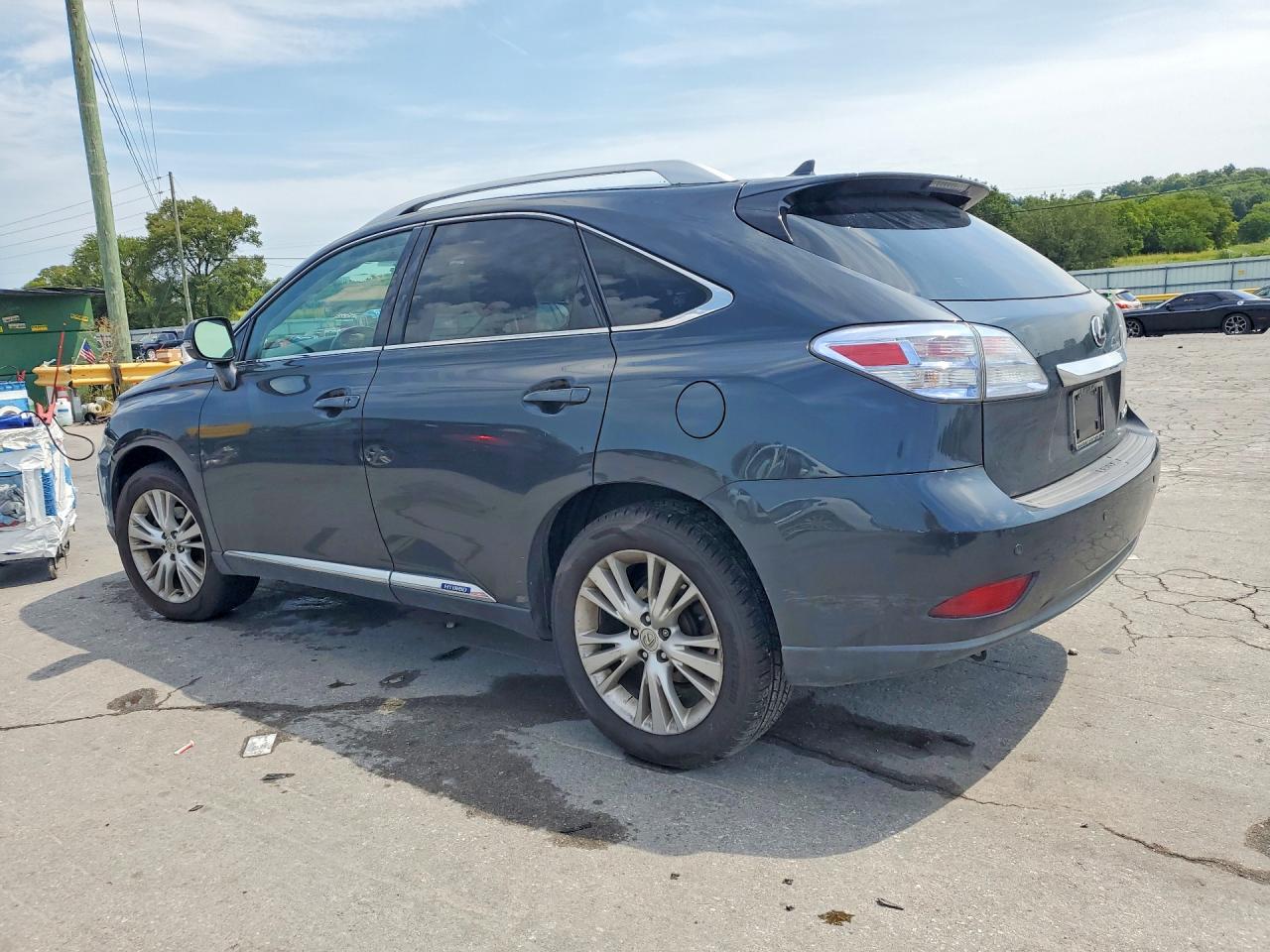 2011 Lexus Rx 450h Gray vin: JTJZB1BAXB2405137