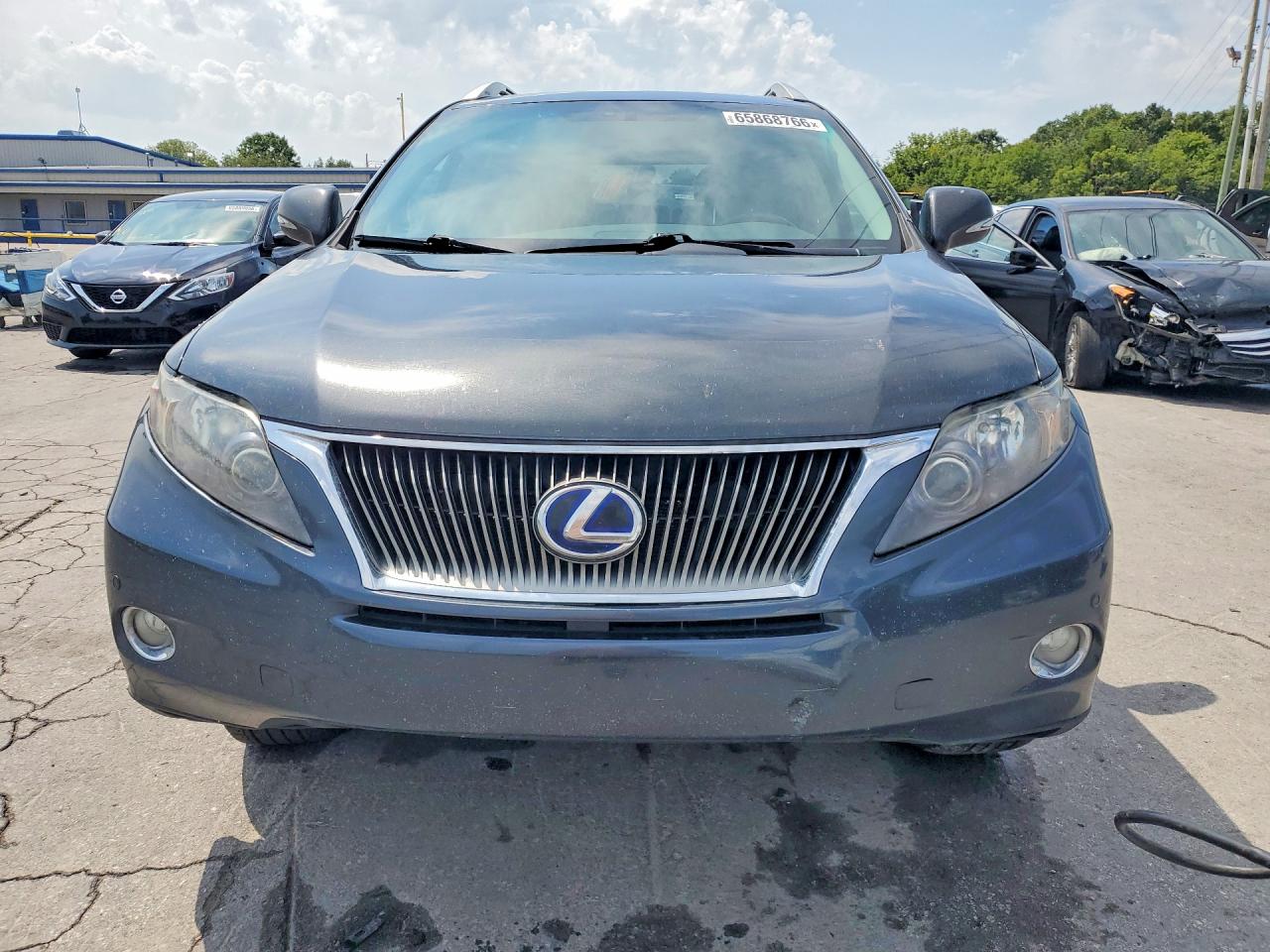 2011 Lexus Rx 450h Gray vin: JTJZB1BAXB2405137