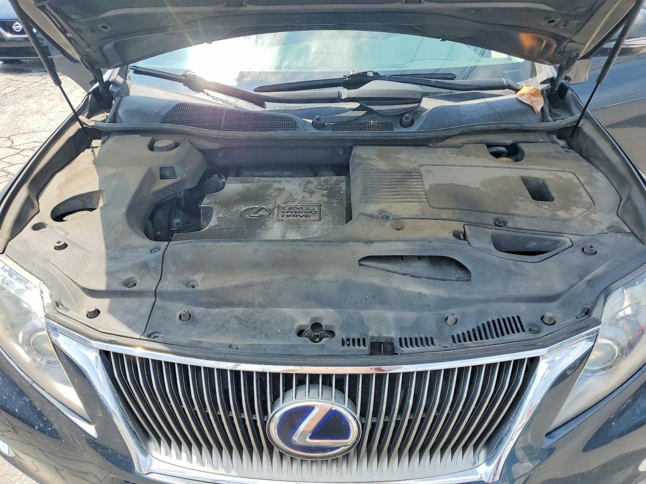 2011 Lexus Rx 450h Gray vin: JTJZB1BAXB2405137