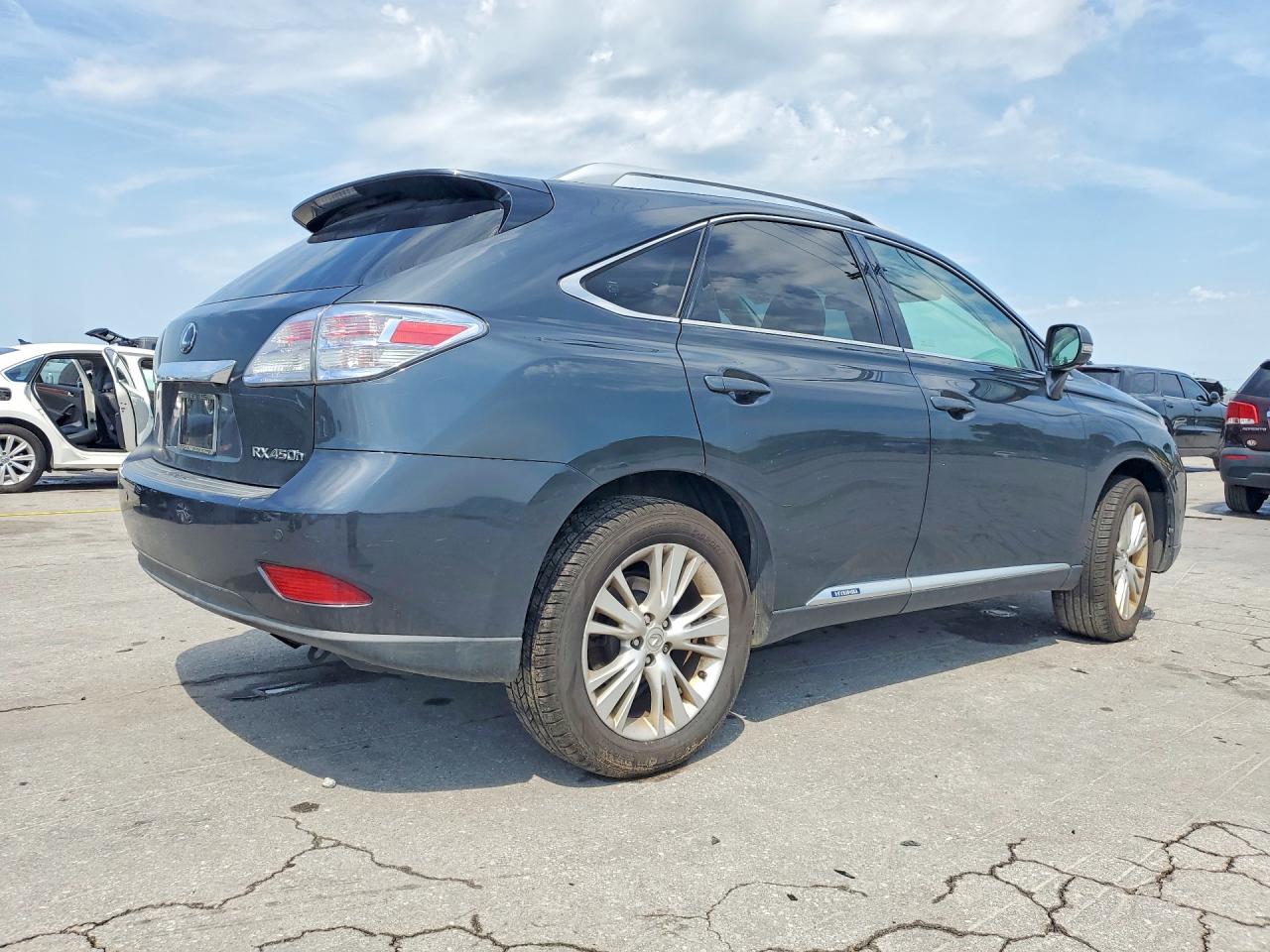 2011 Lexus Rx 450h Gray vin: JTJZB1BAXB2405137