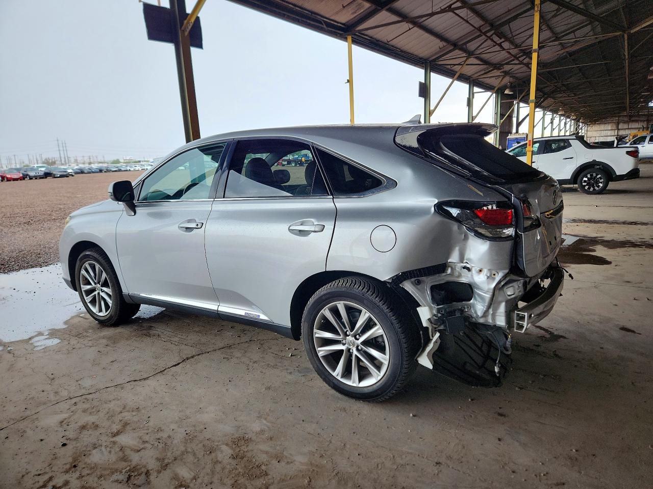 2013 Lexus Rx 450h Silver vin: JTJZB1BAXD2411118