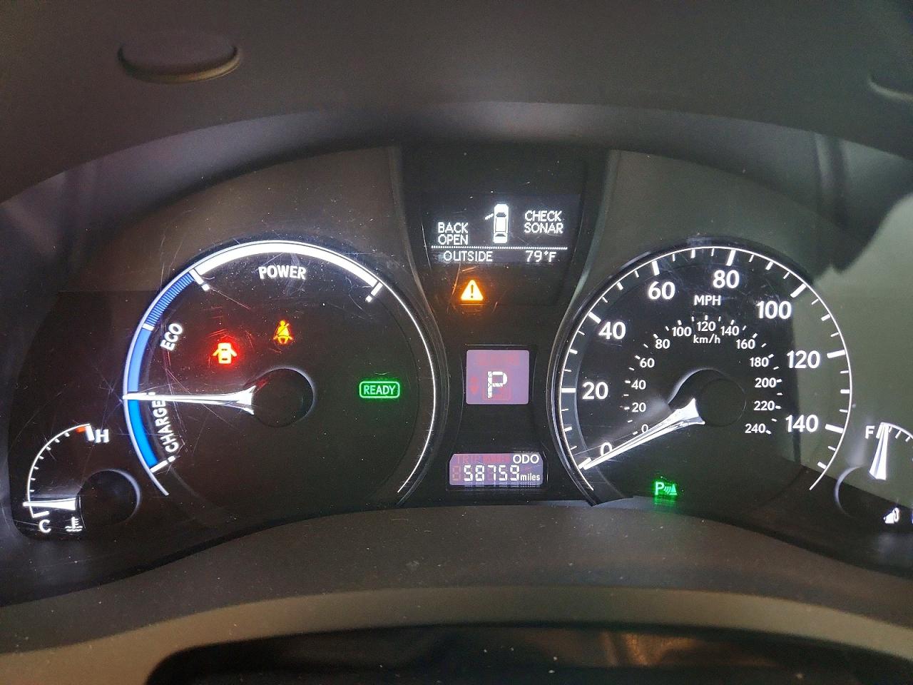 2013 Lexus Rx 450h Silver vin: JTJZB1BAXD2411118