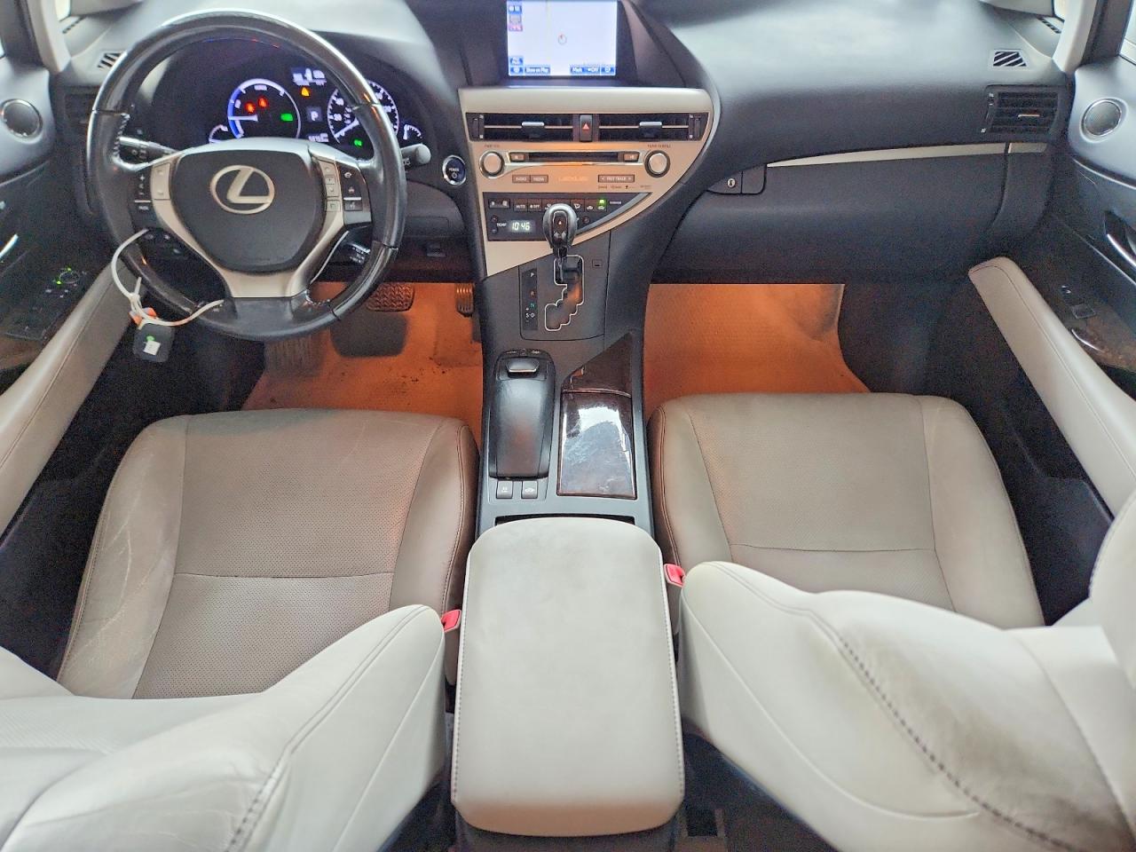 2013 Lexus Rx 450h Silver vin: JTJZB1BAXD2411118