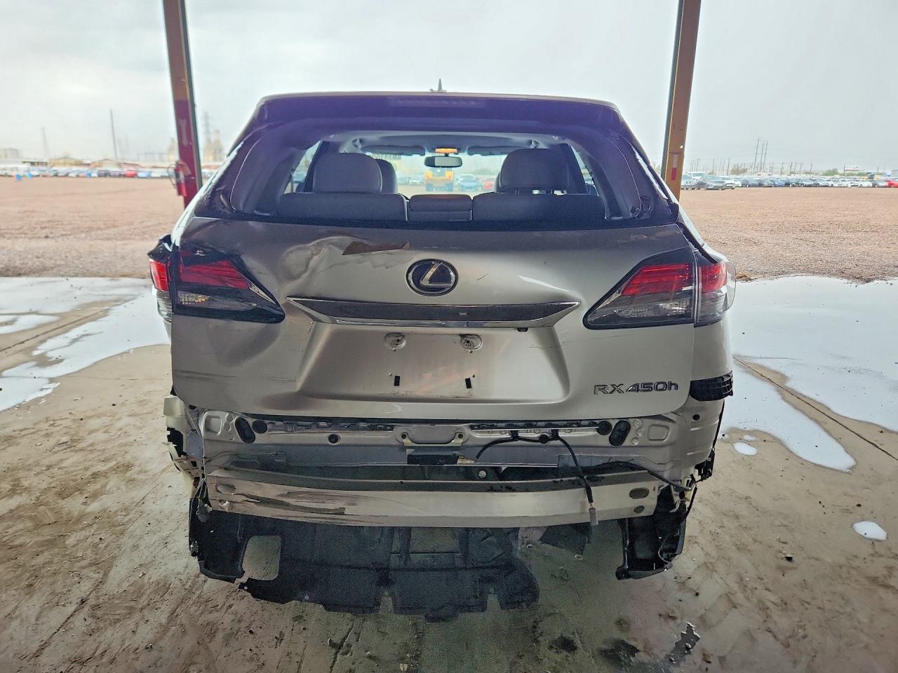 2013 Lexus Rx 450h Silver vin: JTJZB1BAXD2411118