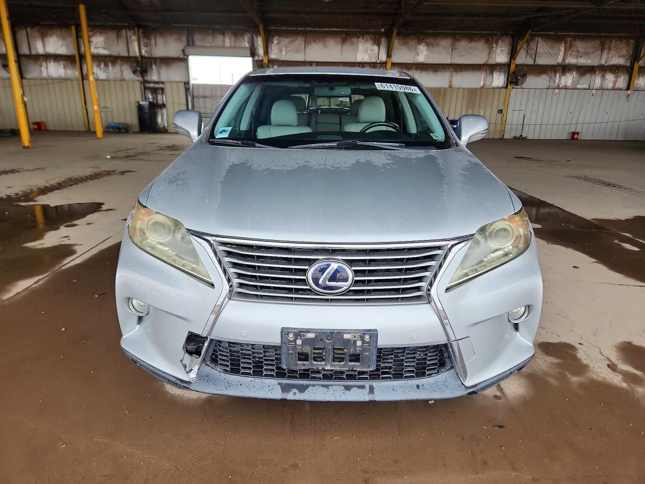 2013 Lexus Rx 450h Silver vin: JTJZB1BAXD2411118