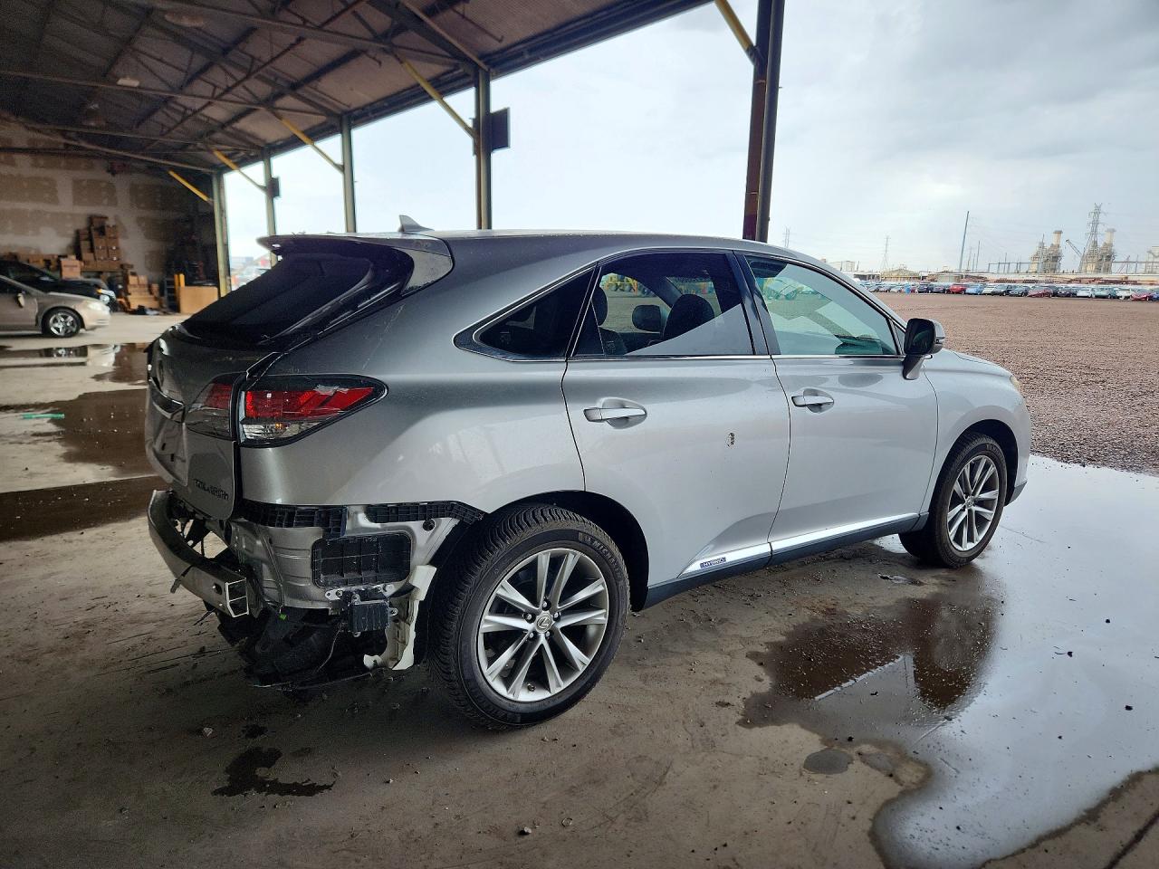 2013 Lexus Rx 450h Silver vin: JTJZB1BAXD2411118