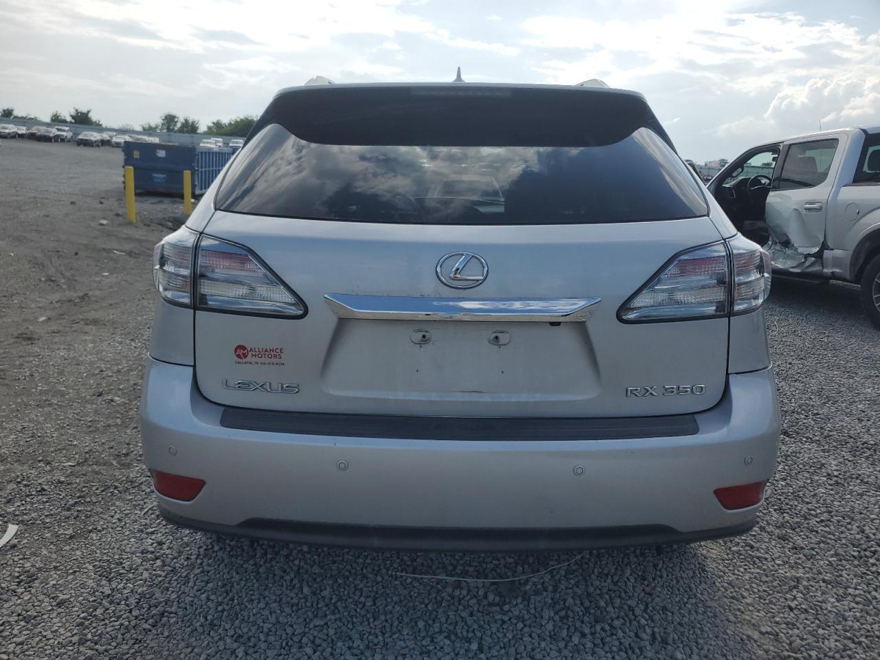 2010 Lexus Rx 350 Silver vin: JTJZK1BA0A2000581
