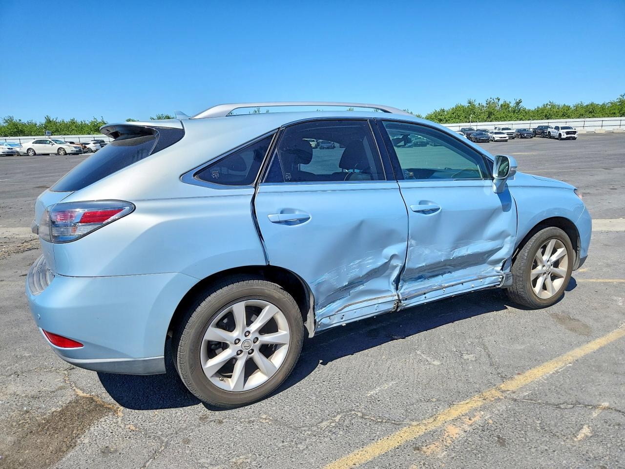 2010 Lexus Rx 350 Синий vin: JTJZK1BA0A2000791