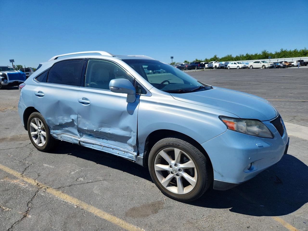 2010 Lexus Rx 350 Синий vin: JTJZK1BA0A2000791