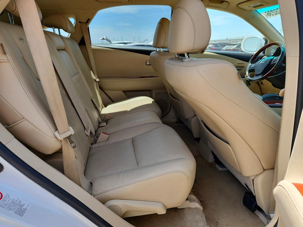 2010 Lexus Rx 350 White vin: JTJZK1BA0A2000953