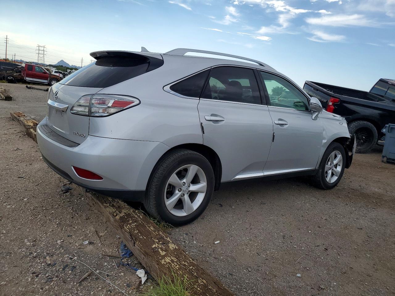 2010 Lexus Rx 350 Silver vin: JTJZK1BA0A2400284