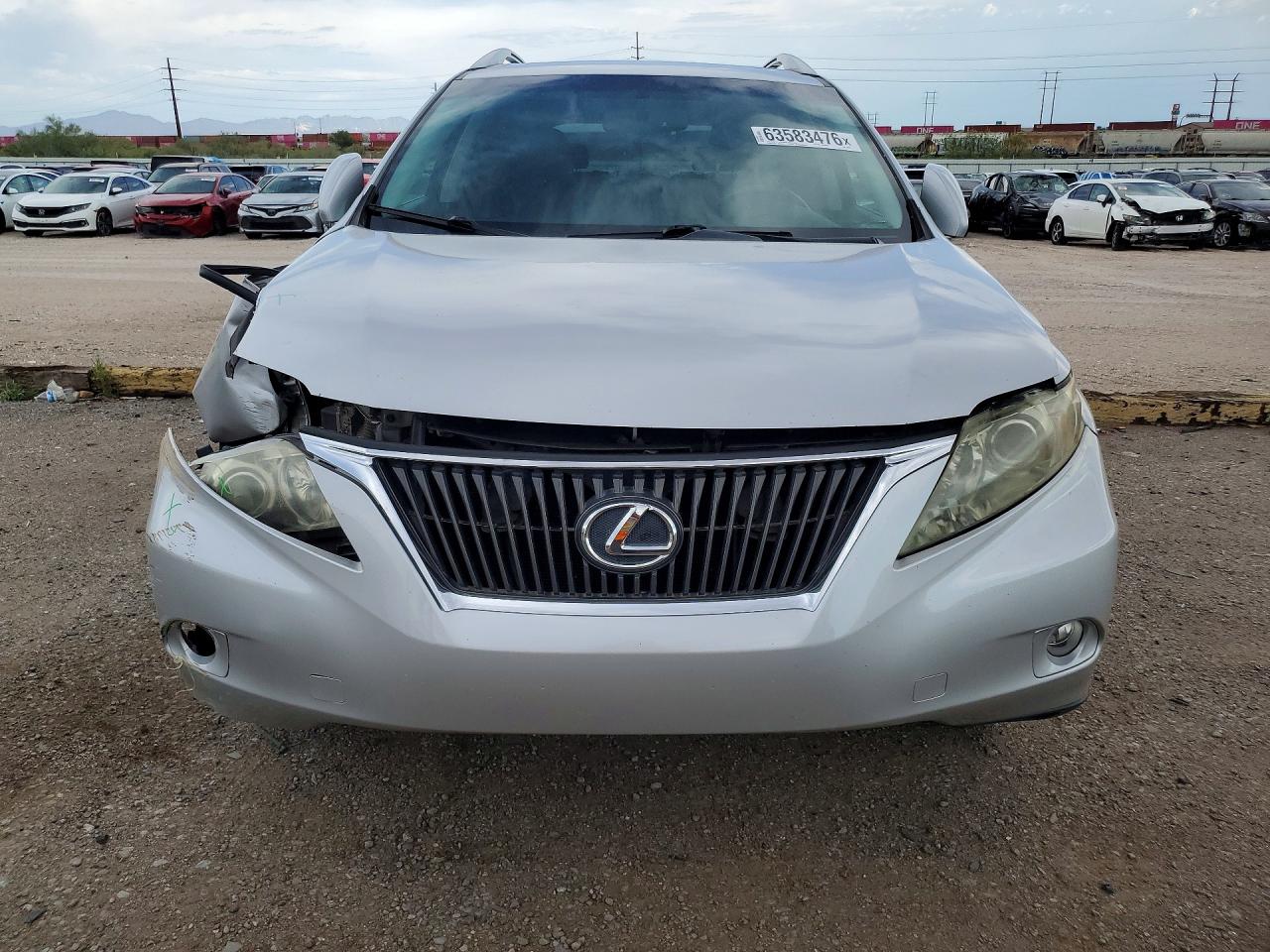 2010 Lexus Rx 350 Silver vin: JTJZK1BA0A2400284