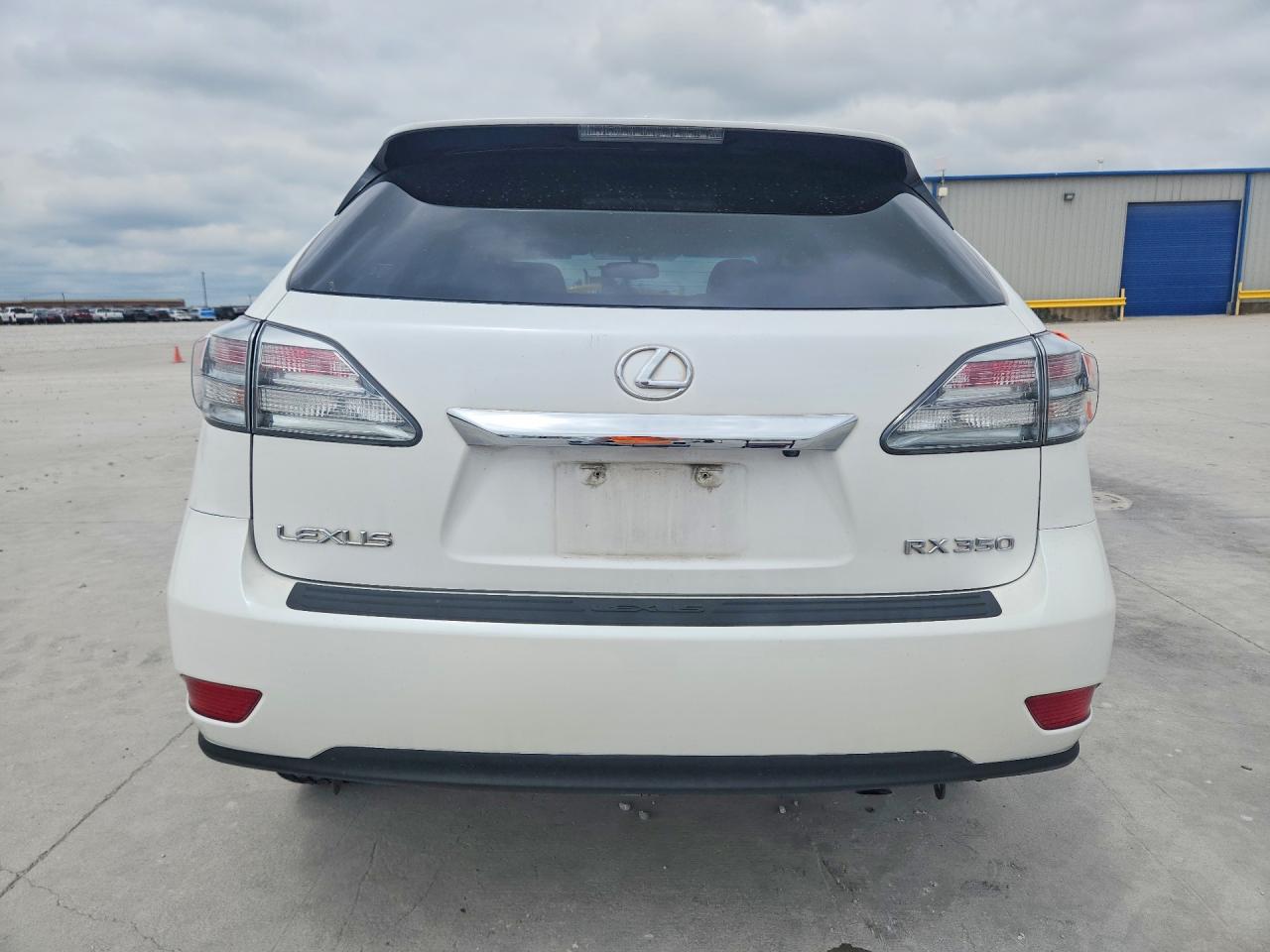 2010 Lexus Rx 350 White vin: JTJZK1BA0A2400897