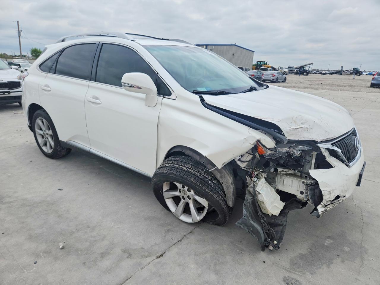 2010 Lexus Rx 350 White vin: JTJZK1BA0A2400897