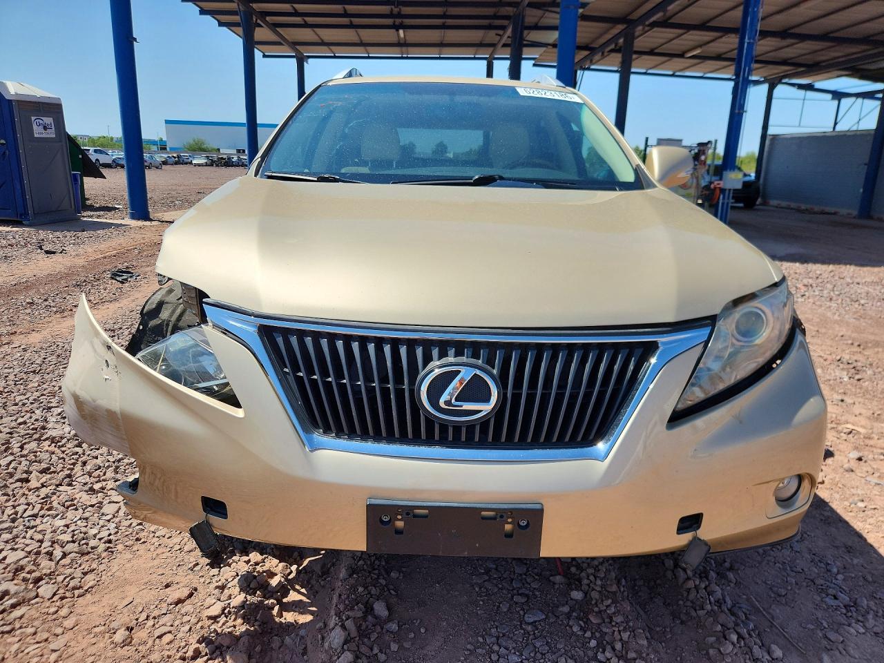 2010 Lexus Rx 350 Gold vin: JTJZK1BA0A2402374