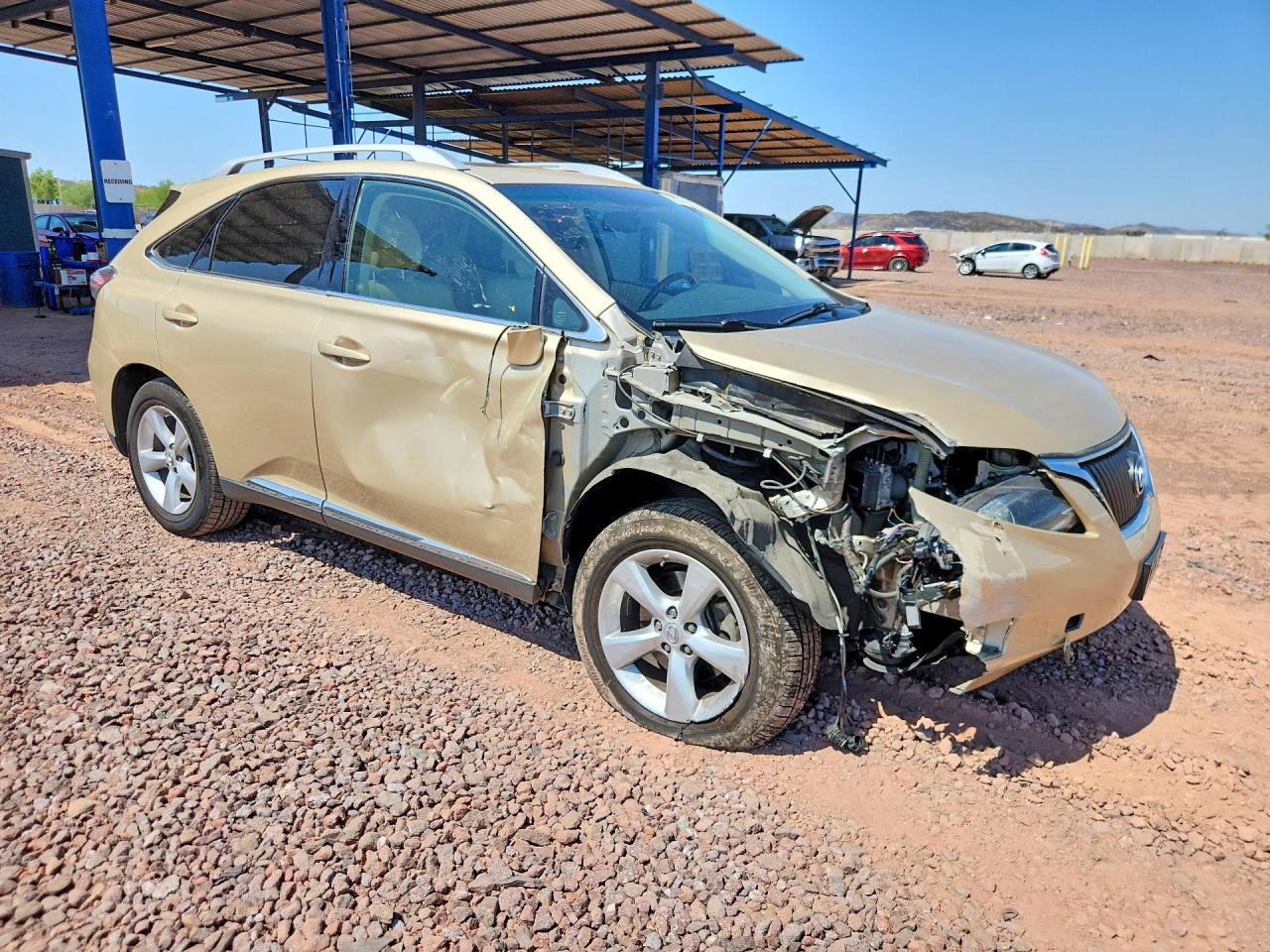 2010 Lexus Rx 350 Gold vin: JTJZK1BA0A2402374