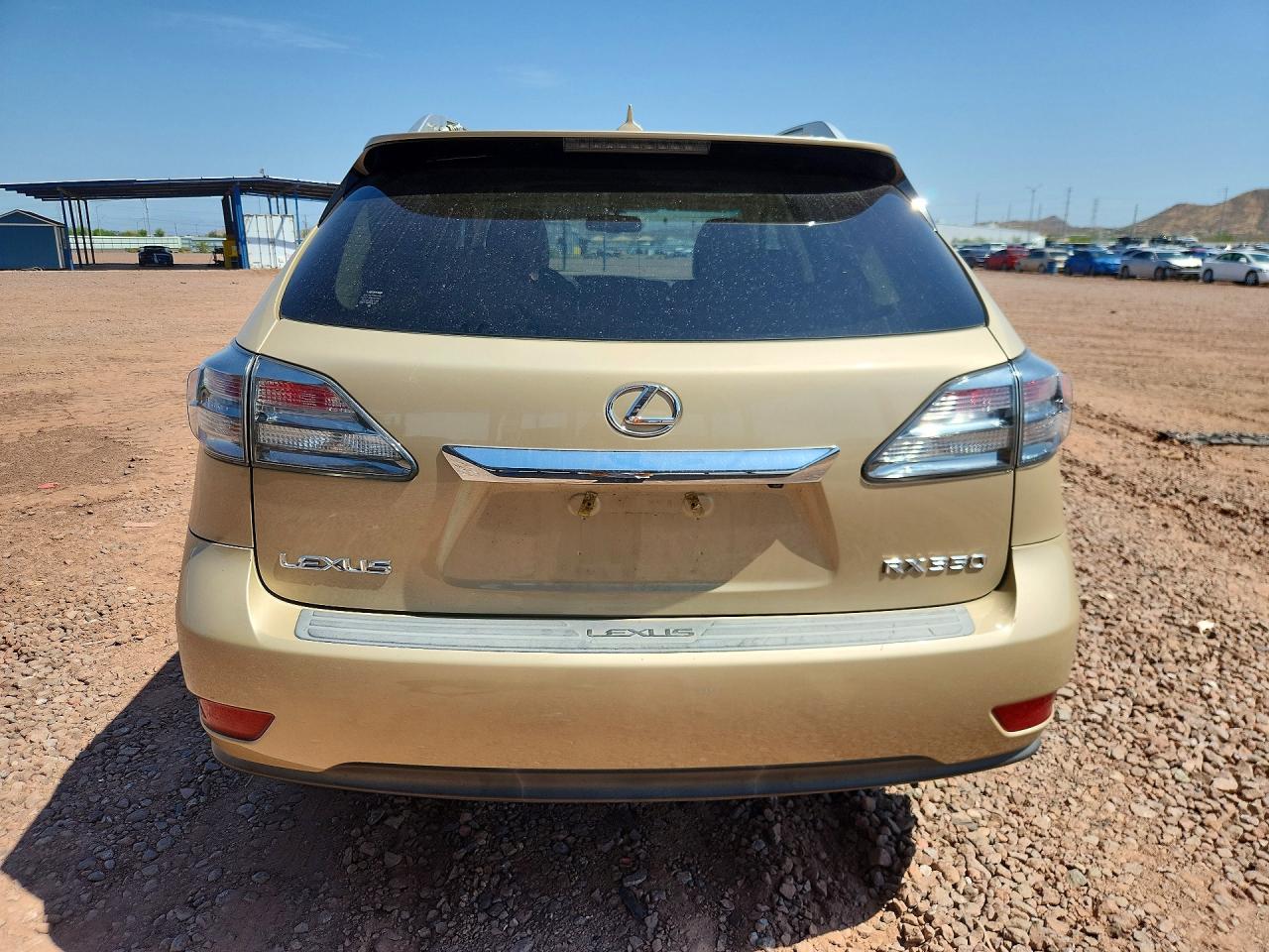 2010 Lexus Rx 350 Gold vin: JTJZK1BA0A2402374