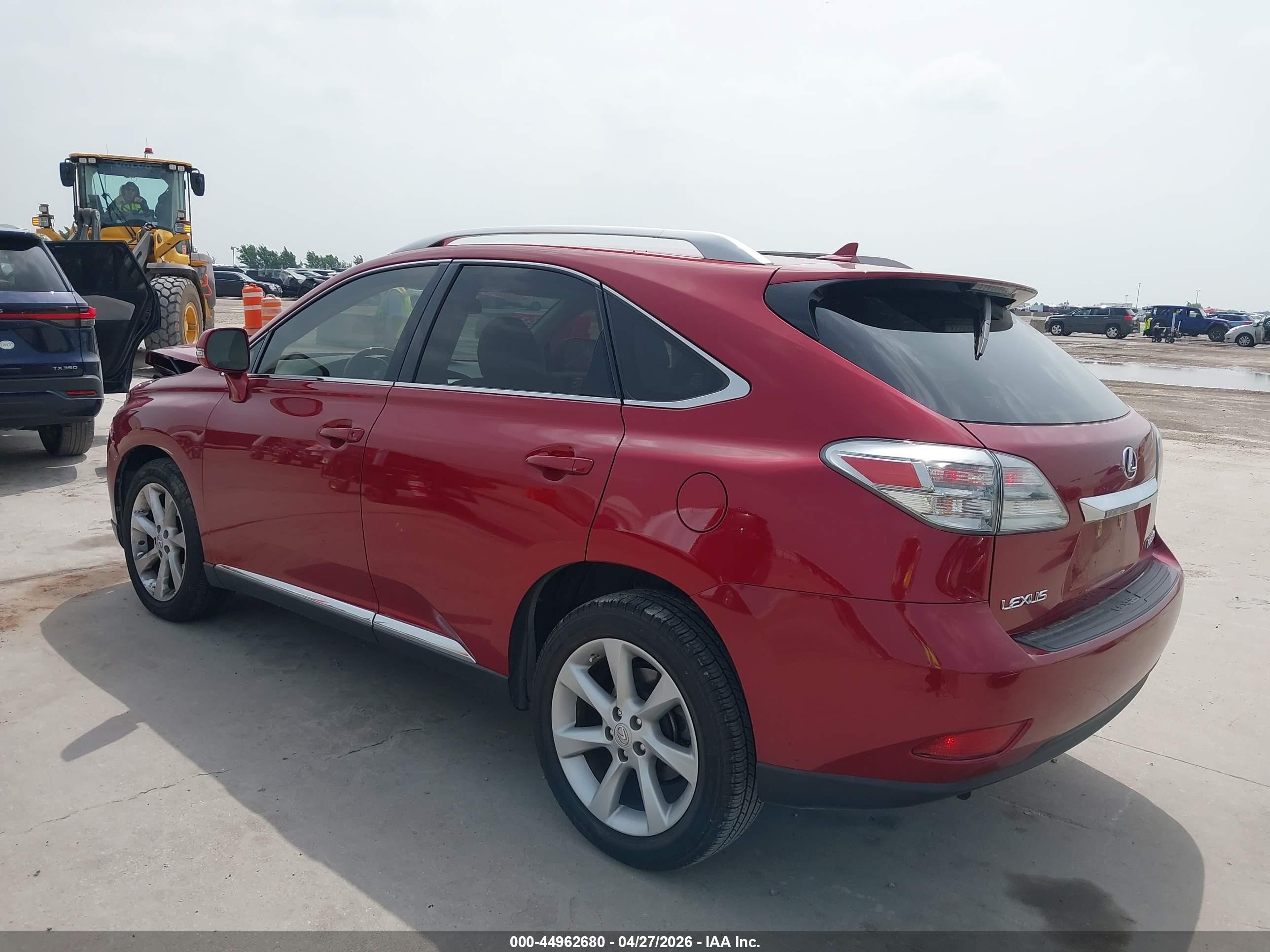 2010 Lexus Rx 350   Burgundy vin: JTJZK1BA0A2408353