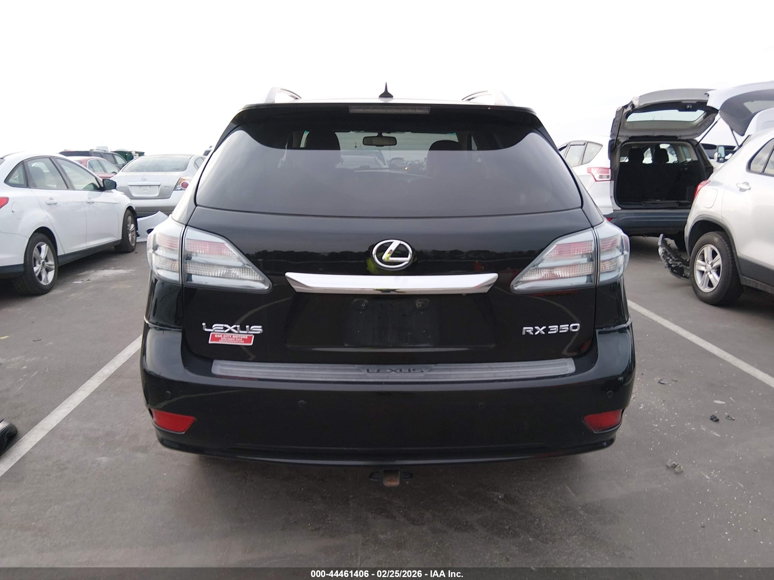 2010 Lexus Rx 350   Black vin: JTJZK1BA0A2410894