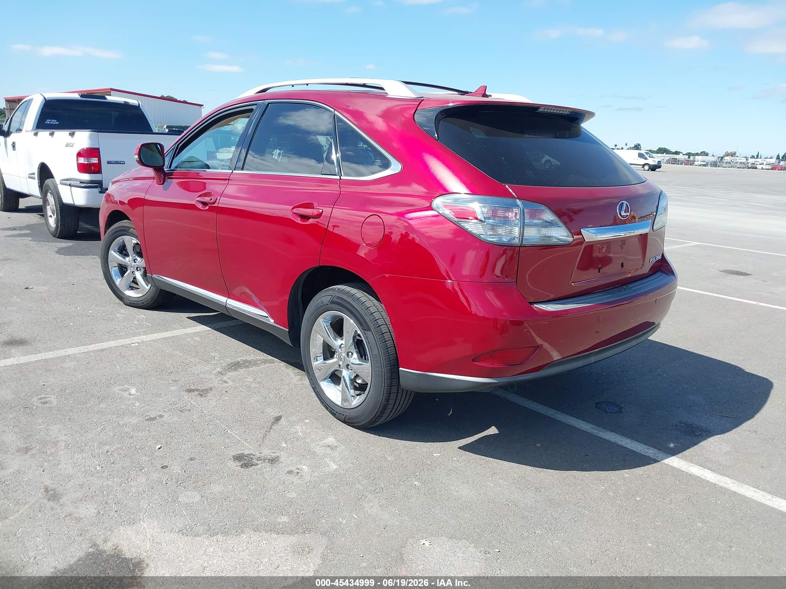 2012 Lexus Rx 350   Red vin: JTJZK1BA0C2006139