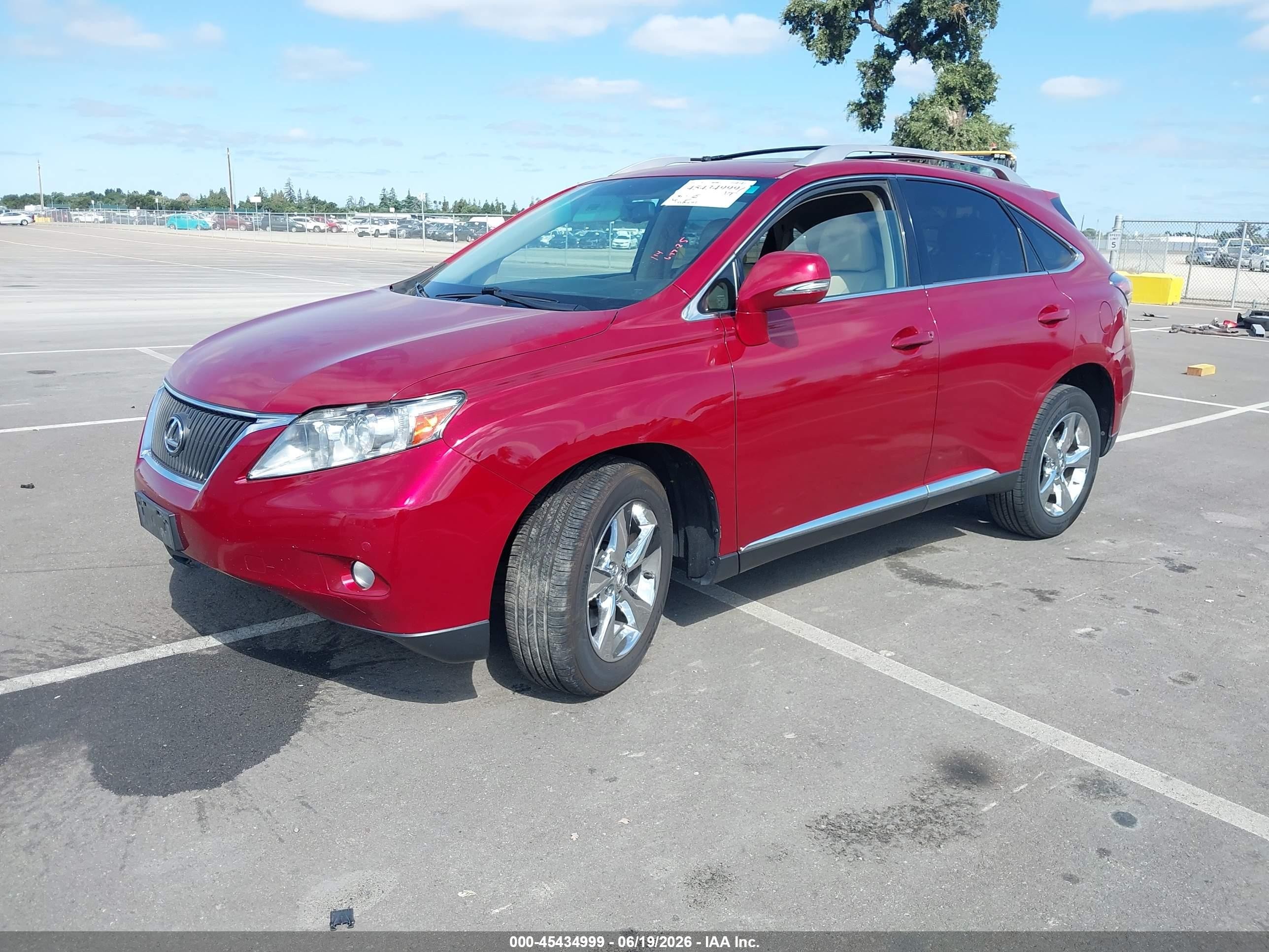 2012 Lexus Rx 350   Red vin: JTJZK1BA0C2006139