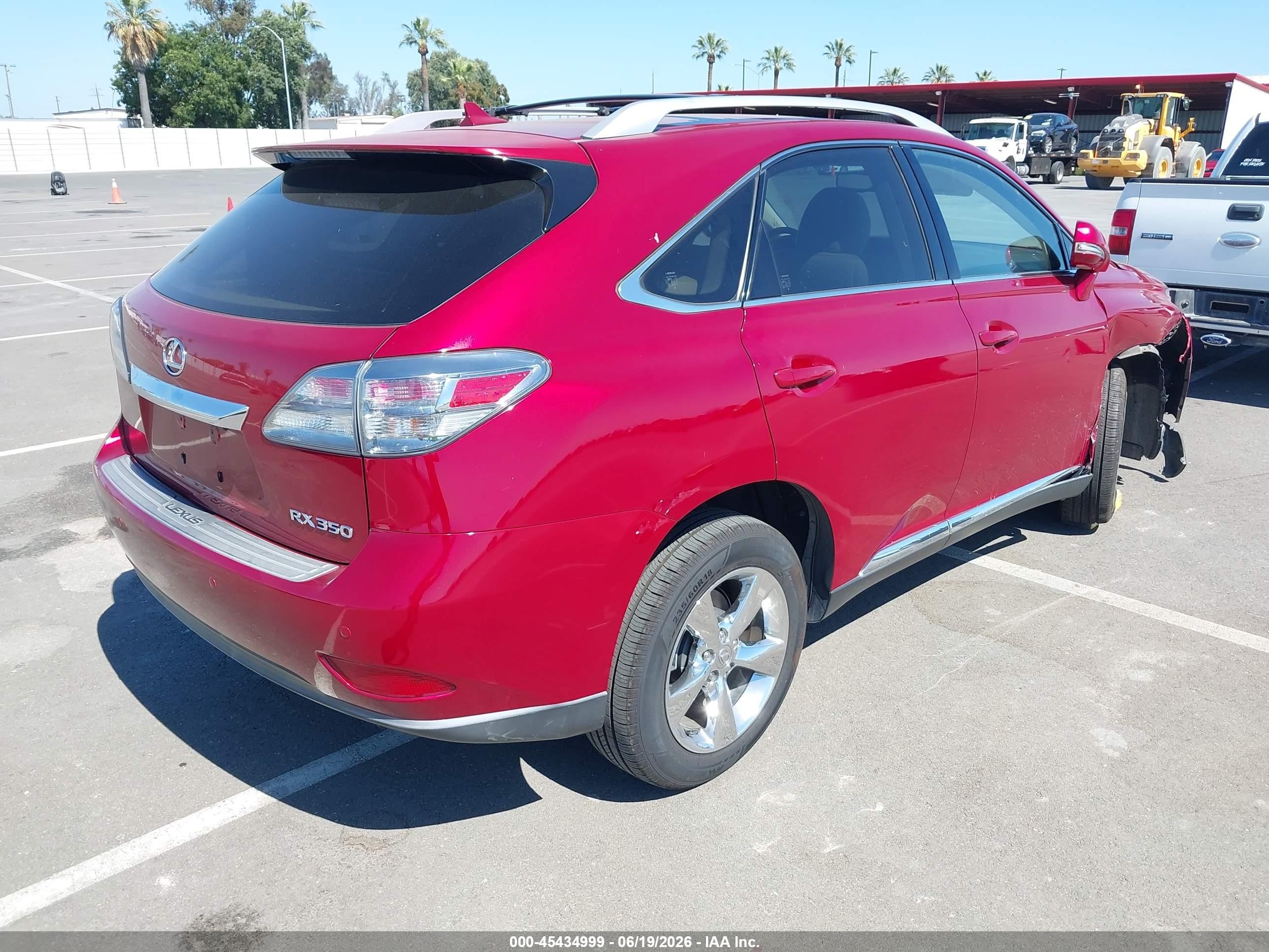 2012 Lexus Rx 350   Red vin: JTJZK1BA0C2006139