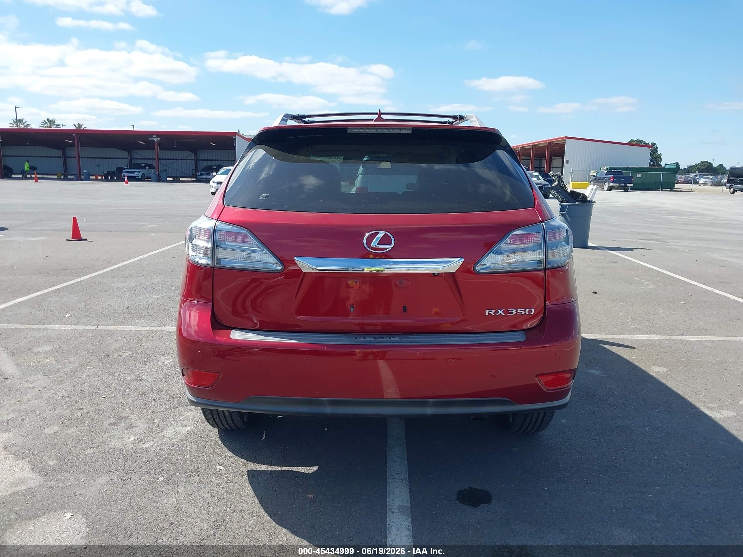 2012 Lexus Rx 350   Red vin: JTJZK1BA0C2006139
