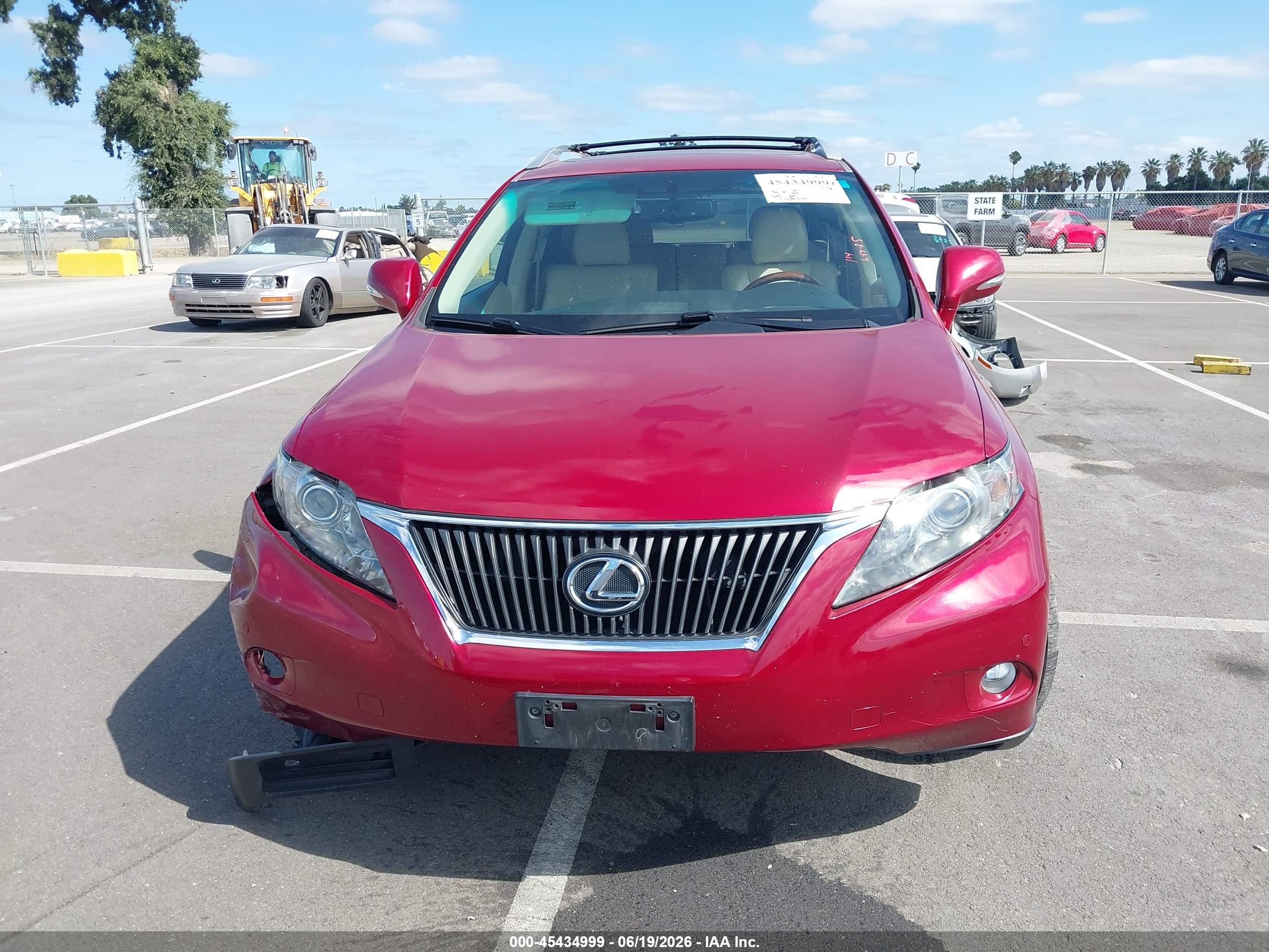 2012 Lexus Rx 350   Red vin: JTJZK1BA0C2006139