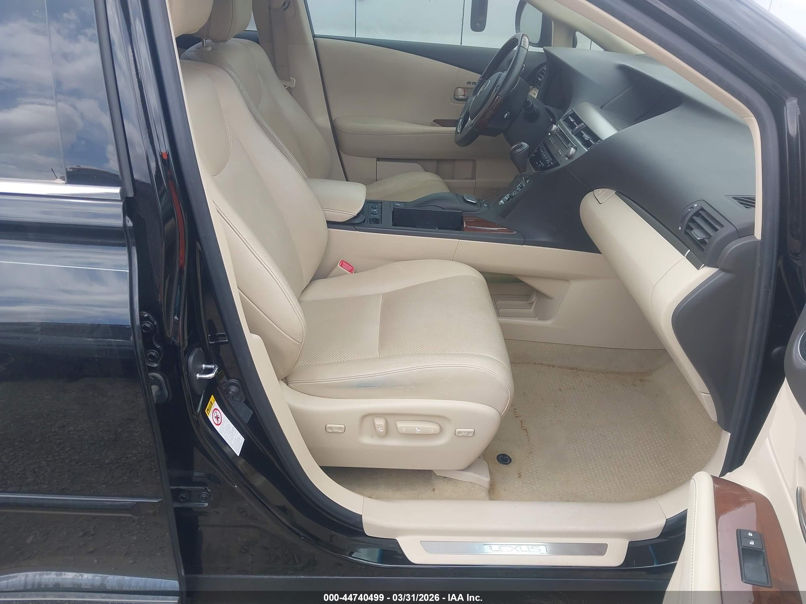 2013 Lexus Rx 350   Black vin: JTJZK1BA0D2008670
