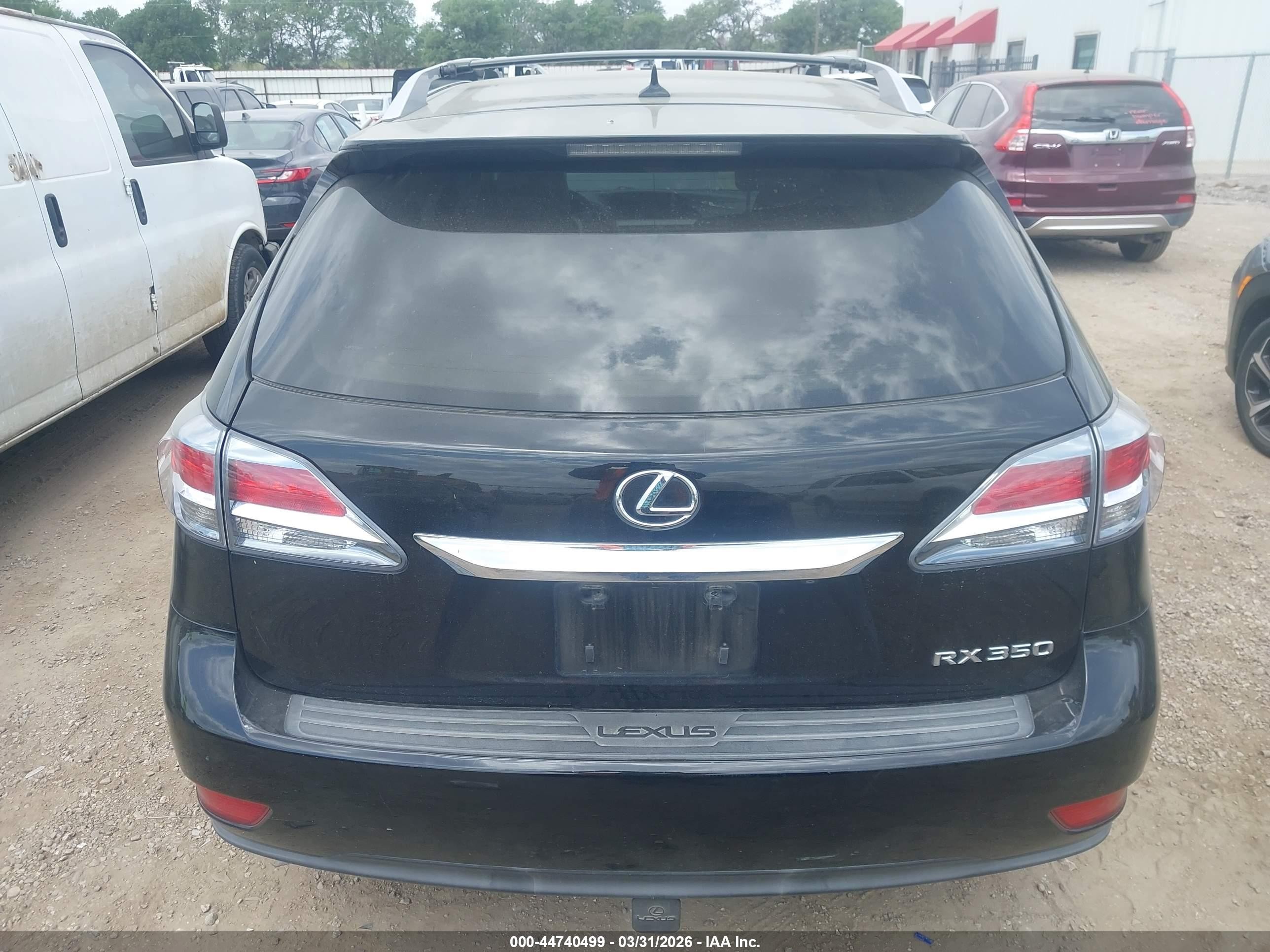 2013 Lexus Rx 350   Black vin: JTJZK1BA0D2008670