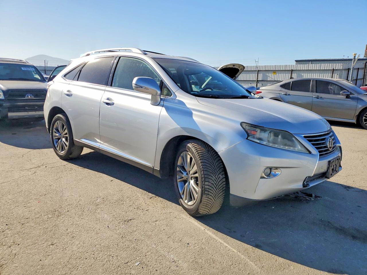 2013 Lexus Rx 350 Silver vin: JTJZK1BA0D2417770