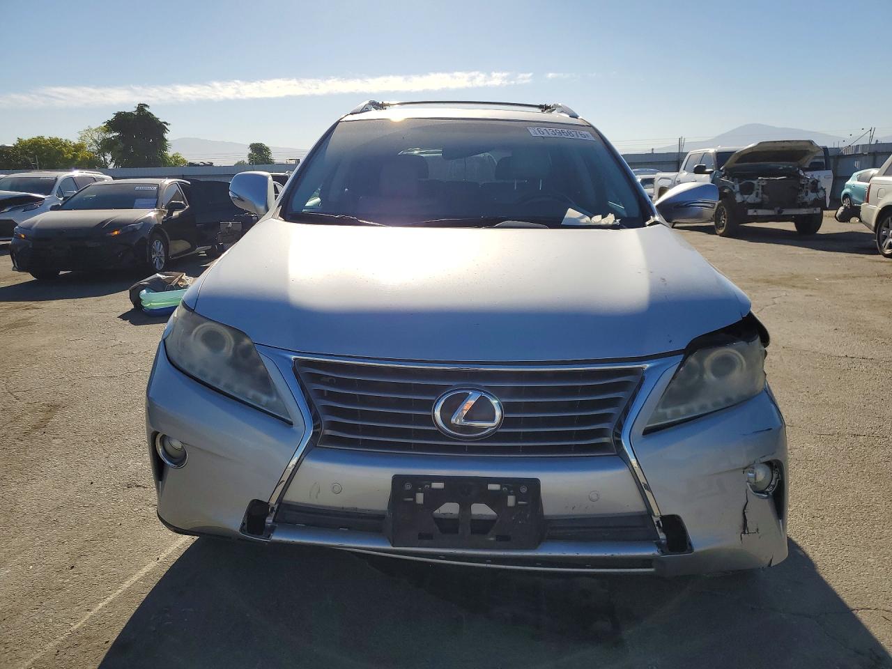 2013 Lexus Rx 350 Silver vin: JTJZK1BA0D2417770