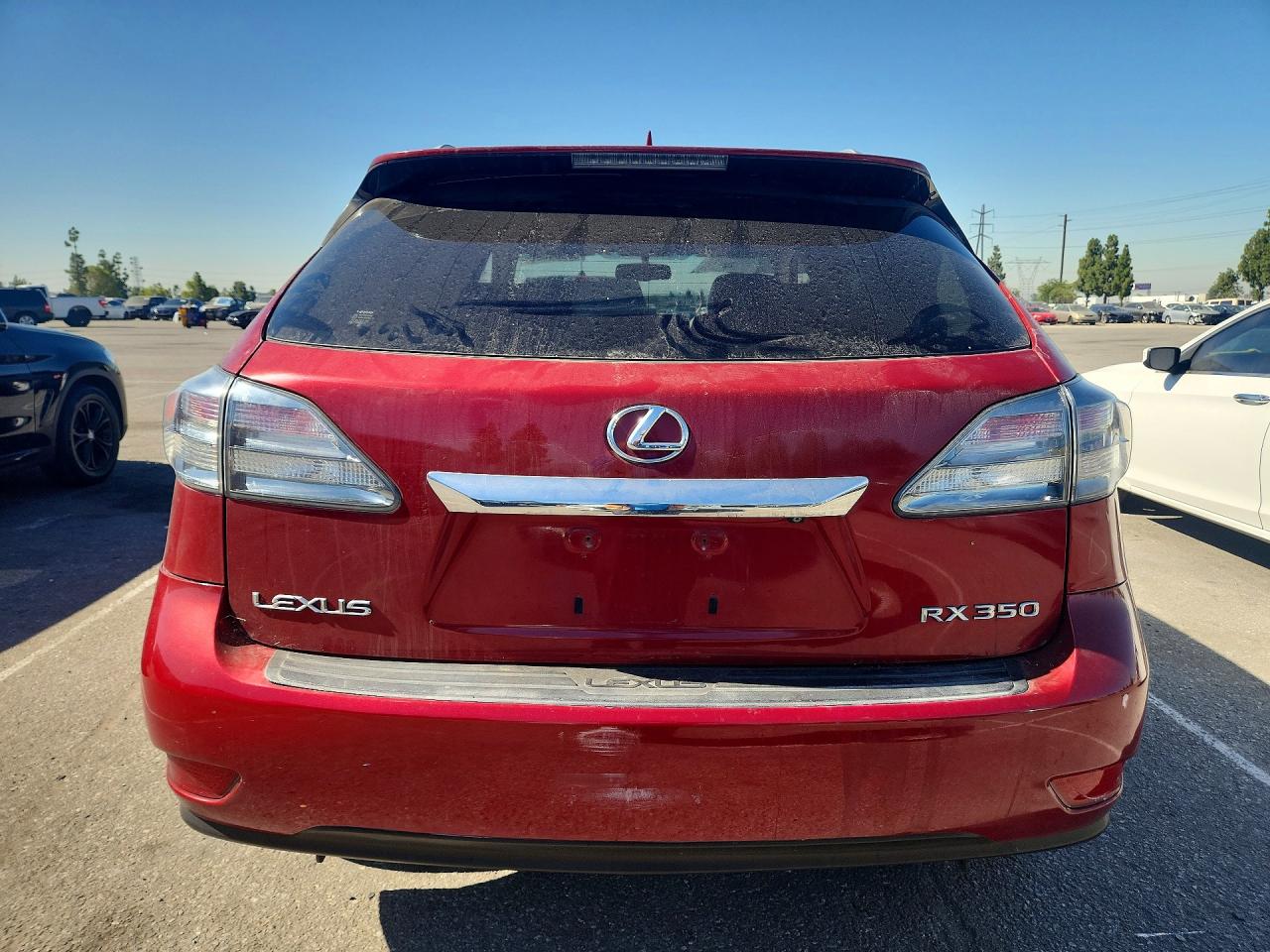 2010 Lexus Rx 350 Красный vin: JTJZK1BA1A2002596
