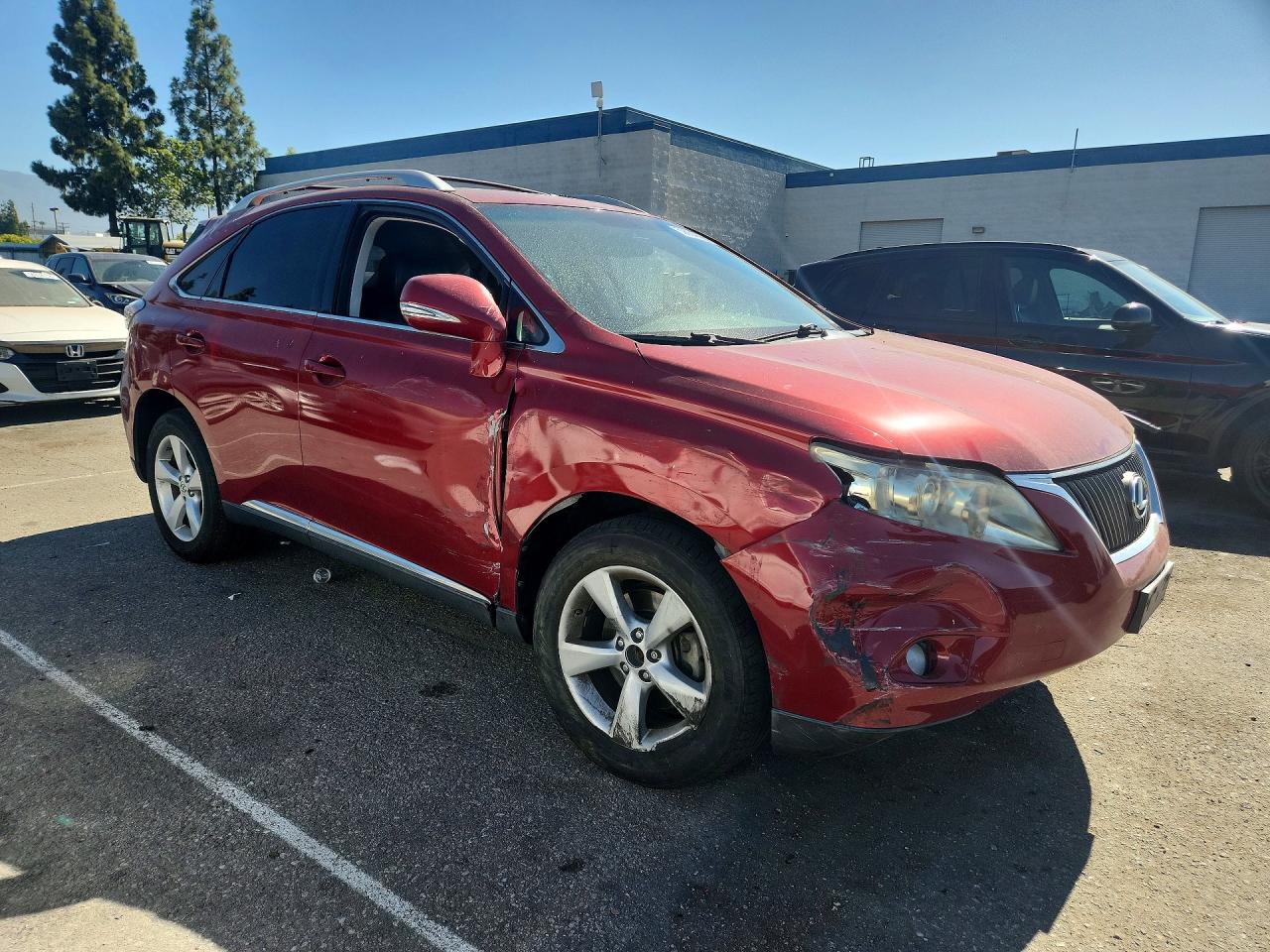 2010 Lexus Rx 350 Красный vin: JTJZK1BA1A2002596