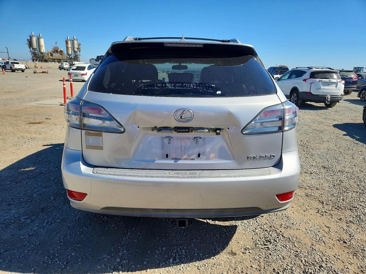 2011 Lexus Rx 350 Silver vin: JTJZK1BA1B2003040