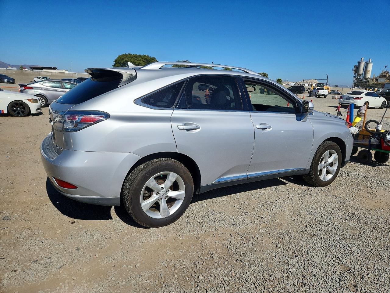 2011 Lexus Rx 350 Silver vin: JTJZK1BA1B2003040
