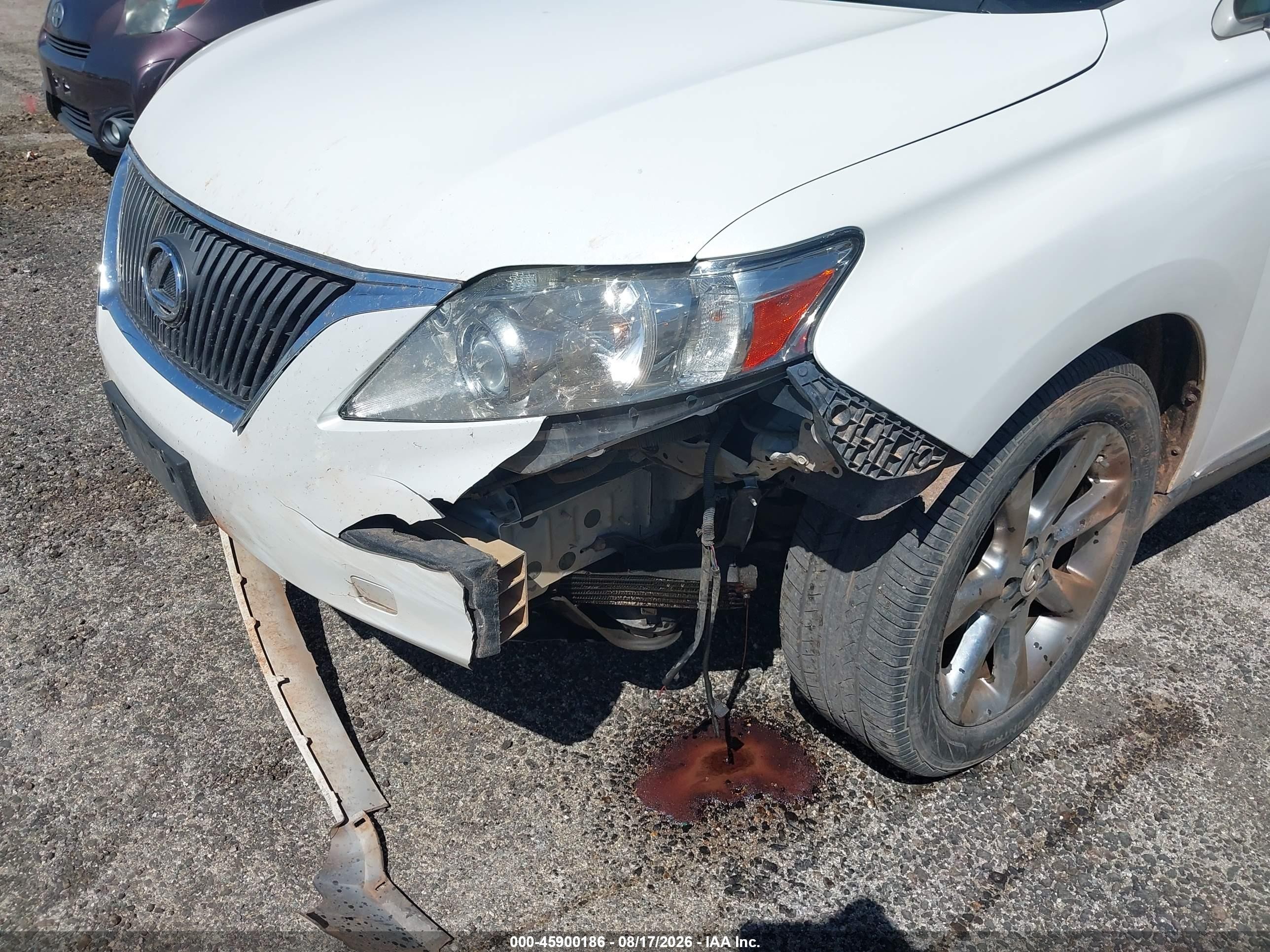 2012 Lexus Rx 350 White vin: JTJZK1BA1C2005890