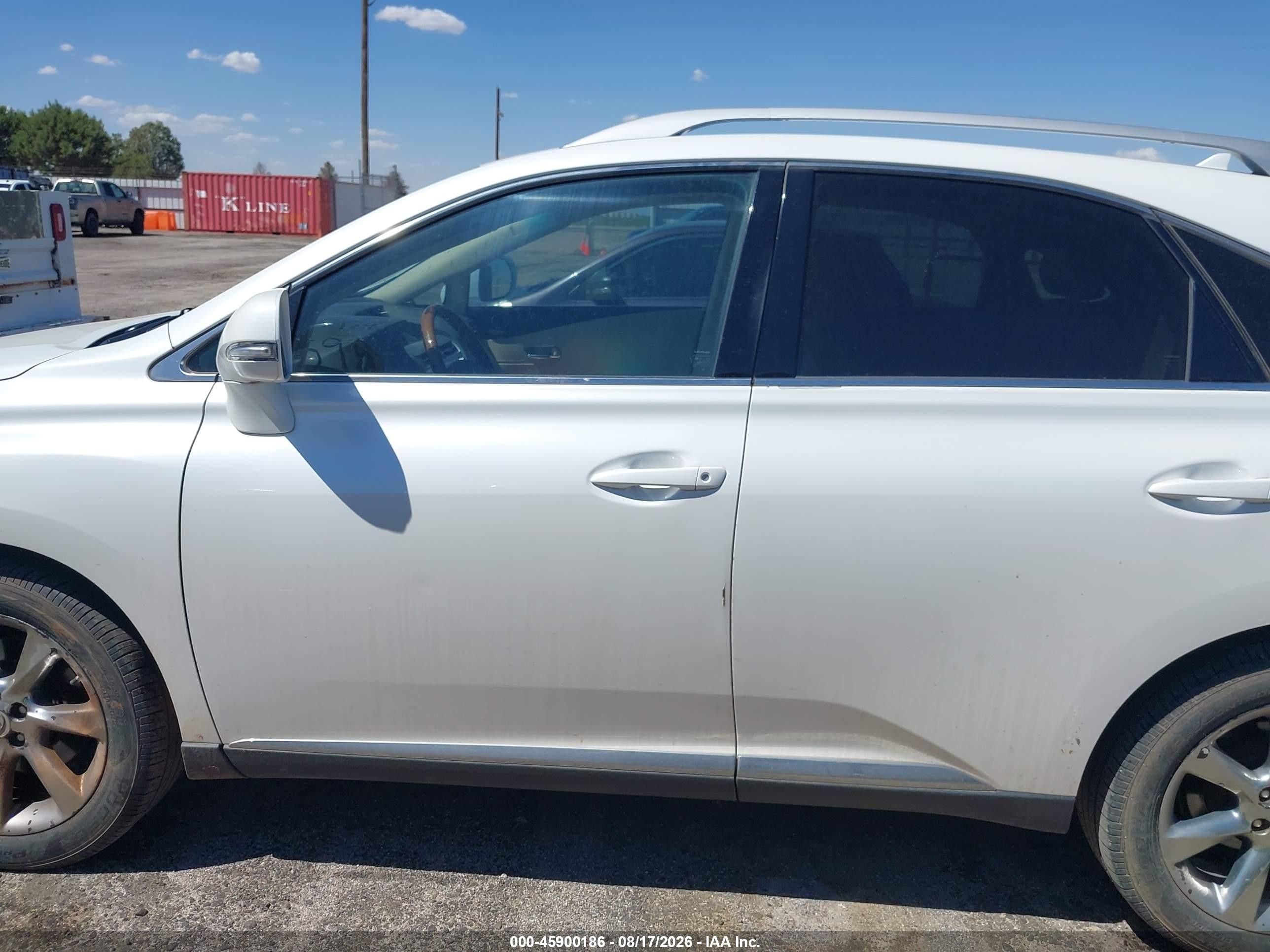 2012 Lexus Rx 350 White vin: JTJZK1BA1C2005890