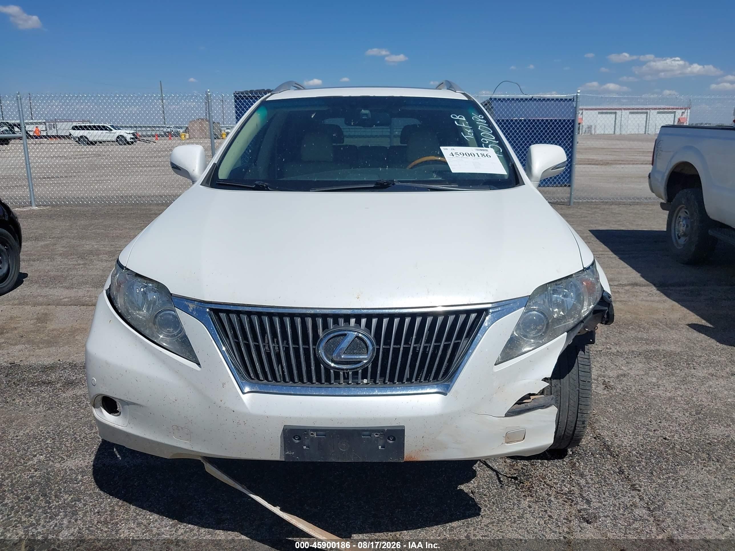 2012 Lexus Rx 350 White vin: JTJZK1BA1C2005890