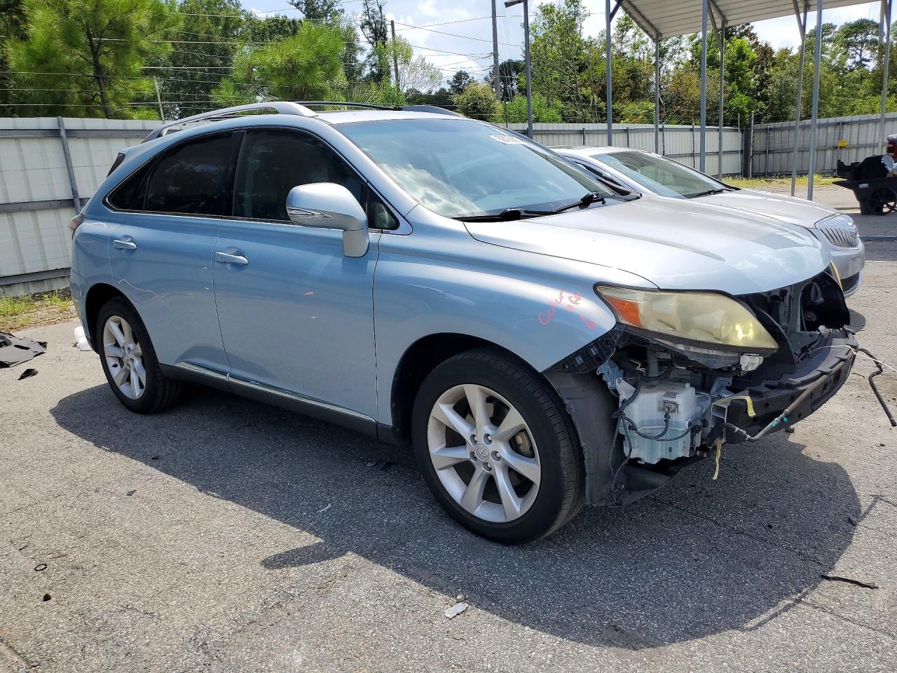 2012 Lexus Rx 350 Blue vin: JTJZK1BA1C2006067