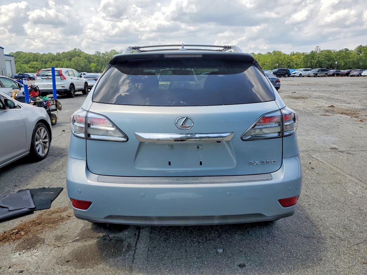 2012 Lexus Rx 350 Blue vin: JTJZK1BA1C2006067