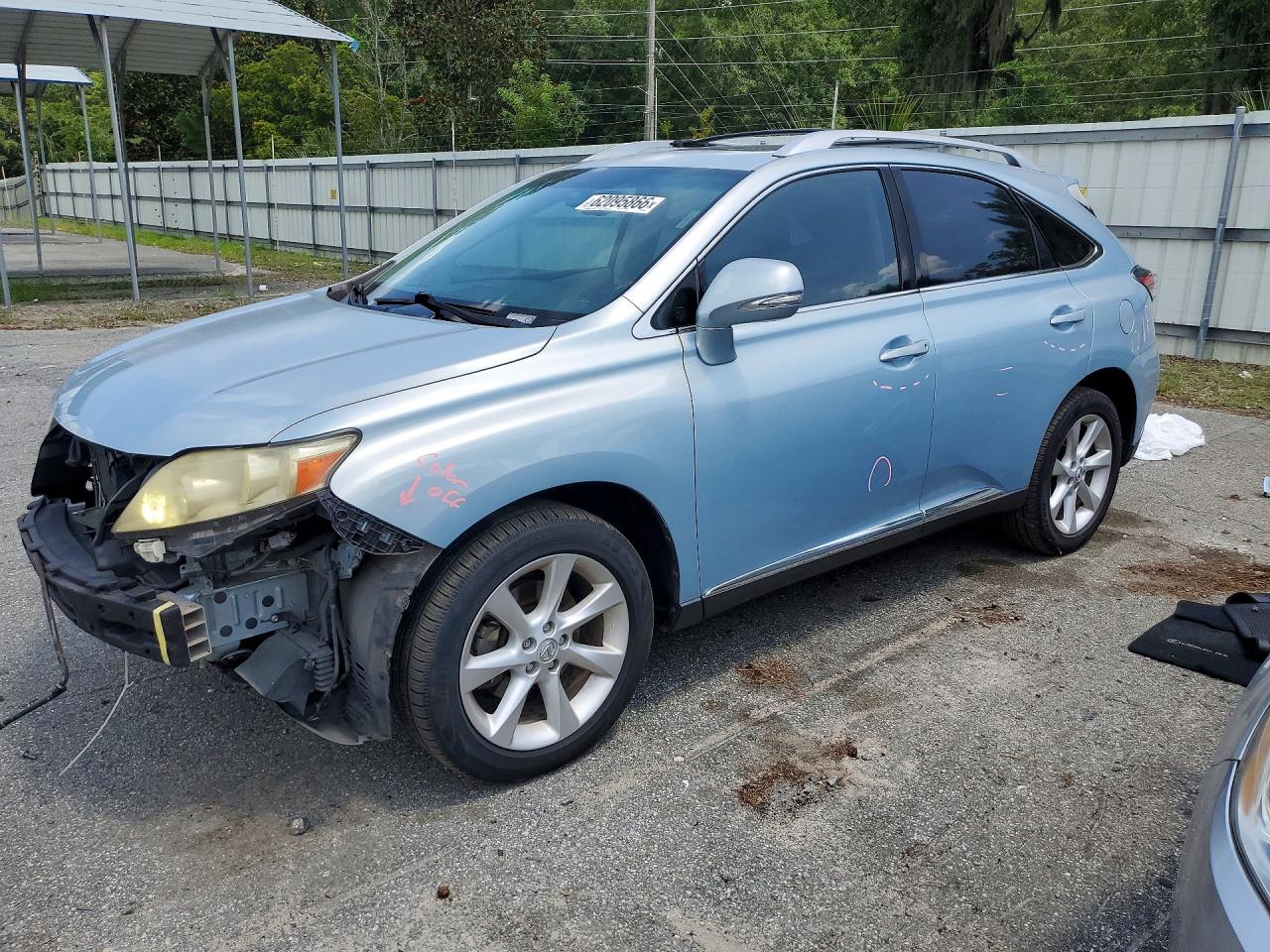 2012 Lexus Rx 350 Blue vin: JTJZK1BA1C2006067
