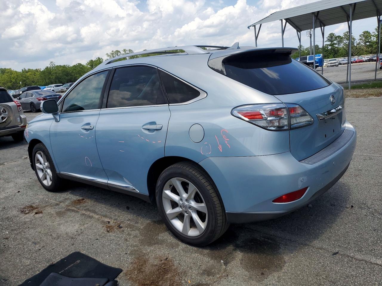 2012 Lexus Rx 350 Blue vin: JTJZK1BA1C2006067